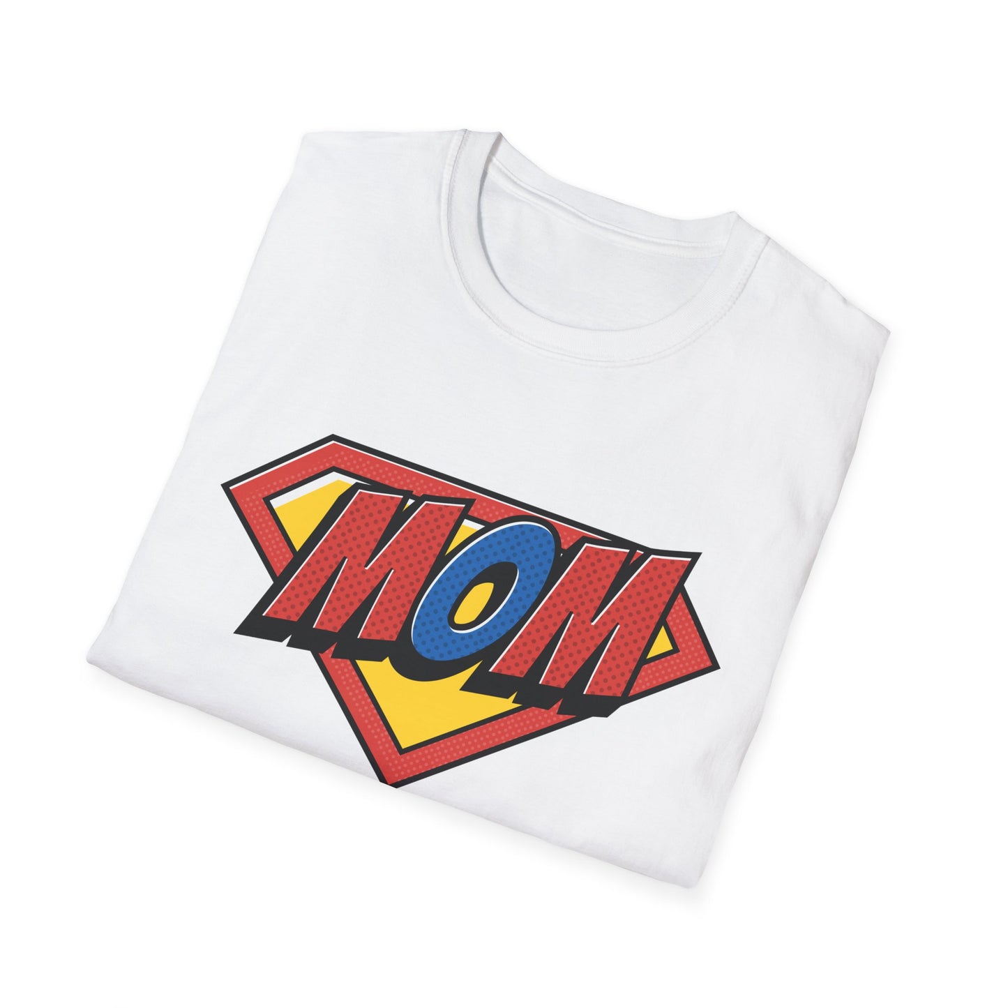 Super Mom Unisex Softstyle T-Shirt | Perfect Gift for Mother's Day