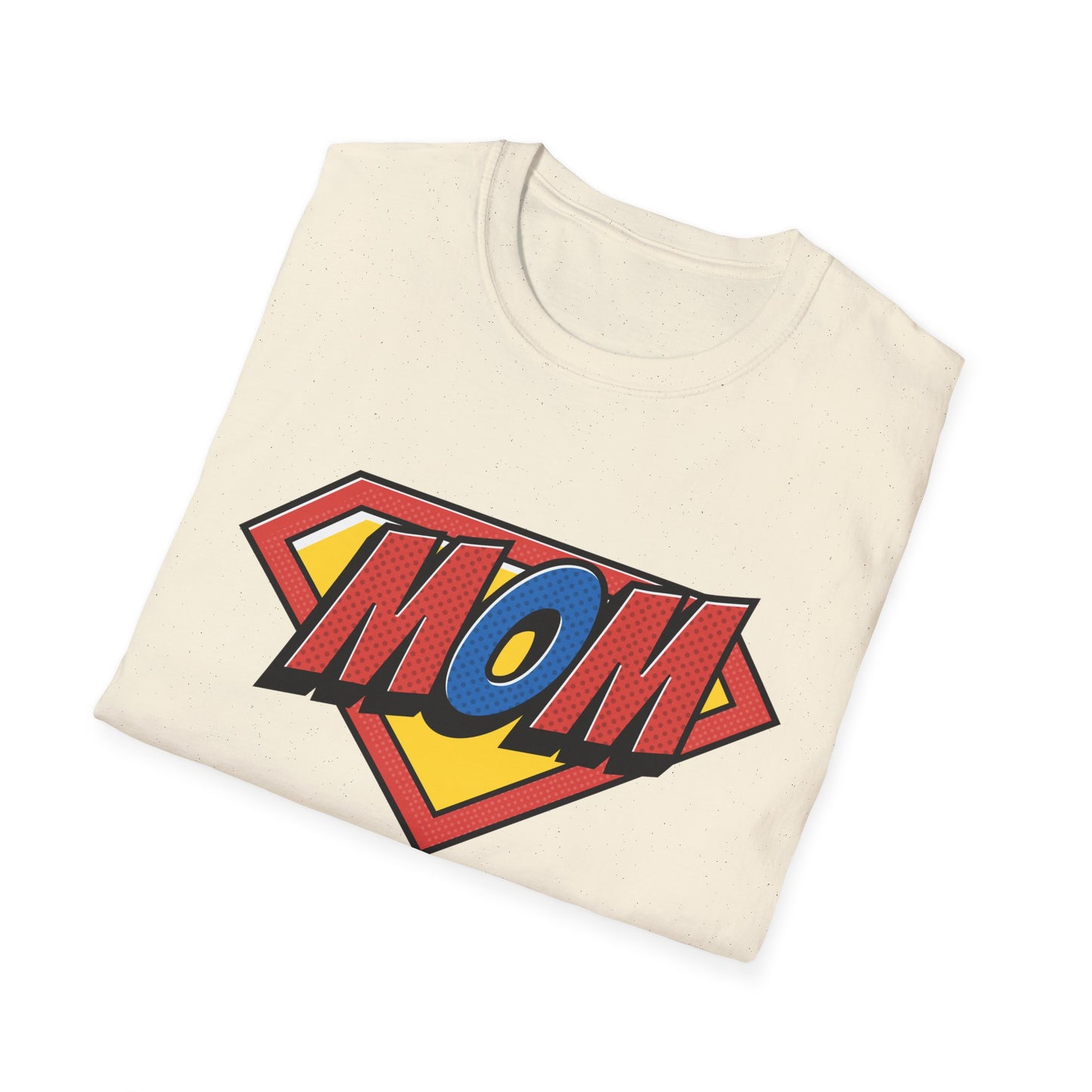 Super Mom Unisex Softstyle T-Shirt | Perfect Gift for Mother's Day