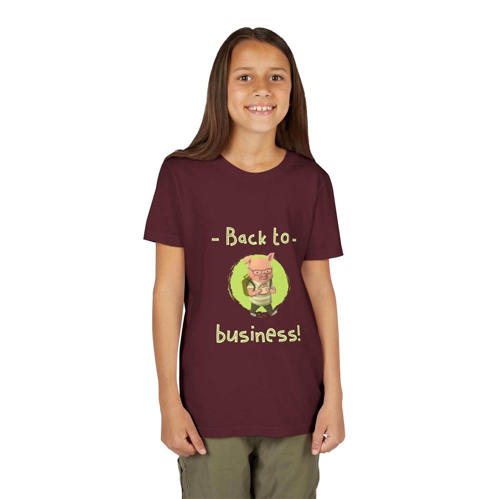 Back to Business kids T-Shirt Unisex Heavy Cotton Tee