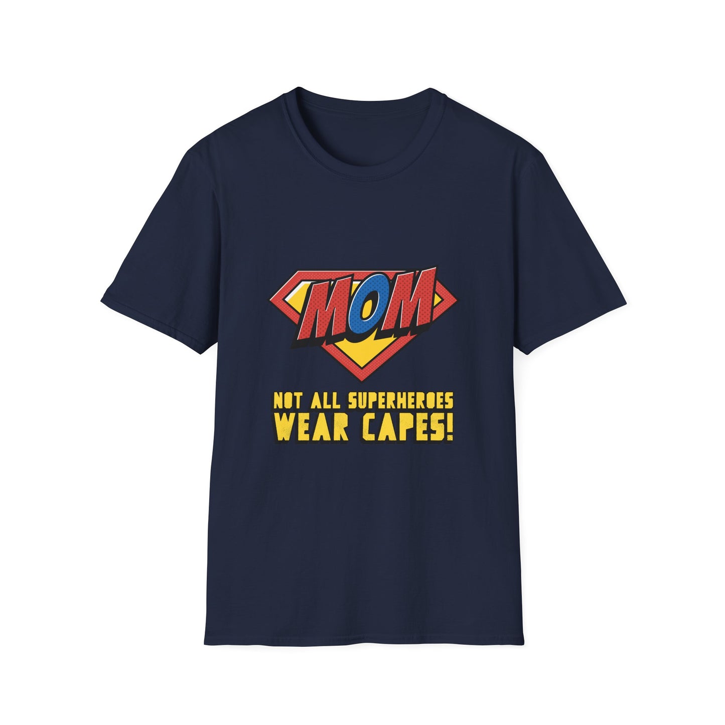 Mom Superhero T-Shirt, Perfect Gift for Mother's Day, Funny Tee for Moms, Birthday Gift for Mom, Cute Casual Wear