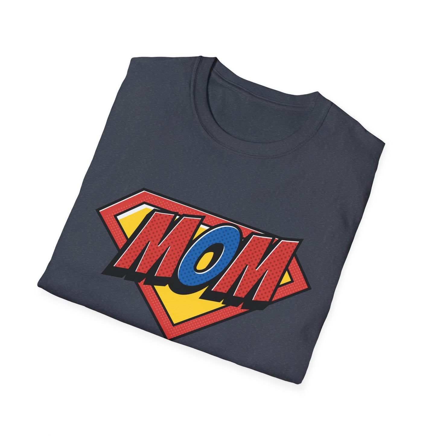Super Mom Unisex Softstyle T-Shirt | Perfect Gift for Mother's Day