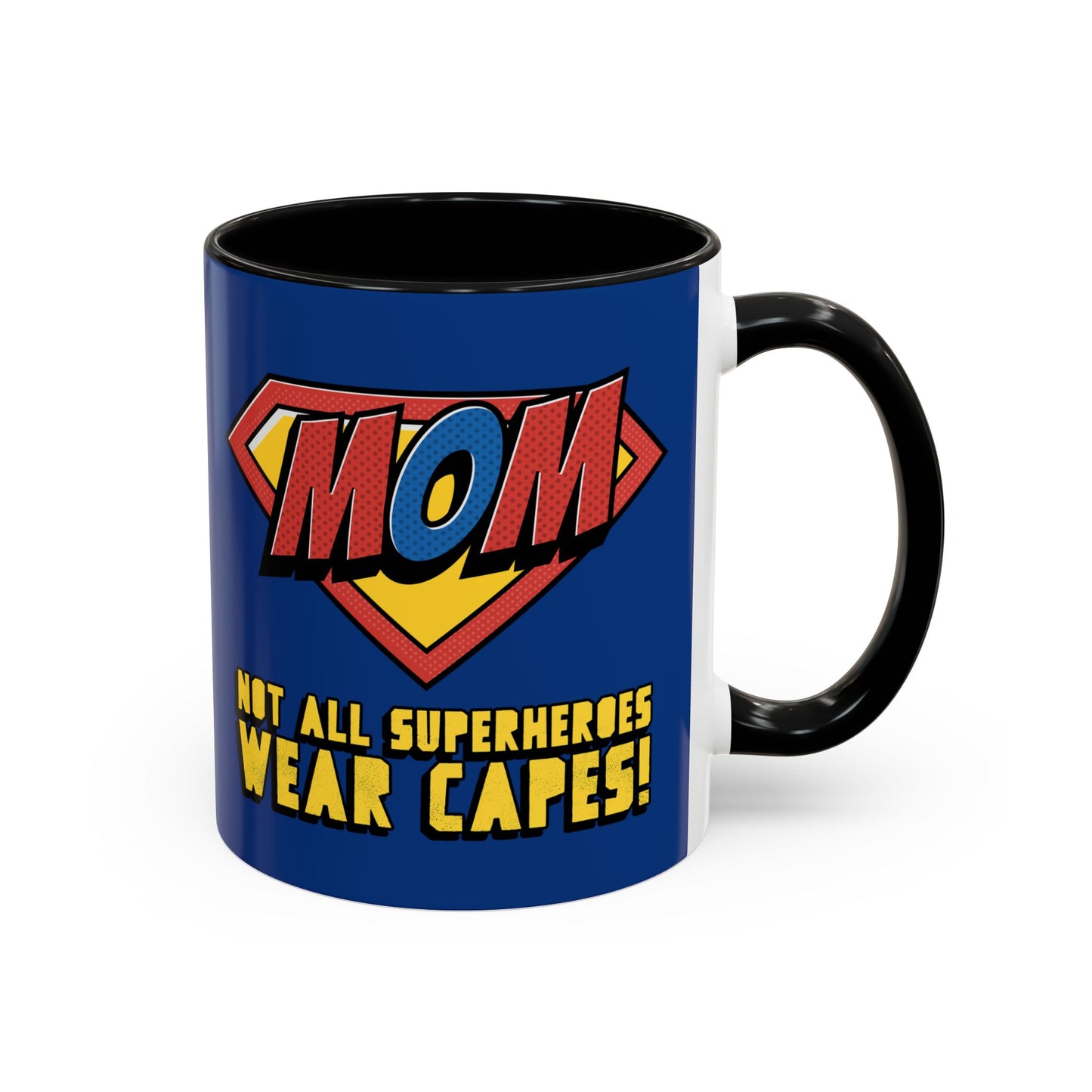 Super Mom Coffee Mug - Perfect for Mother’s Day, Birthday Gifts, Humor Mug, Coffee Lover’s Gift, Fun Mug for Moms