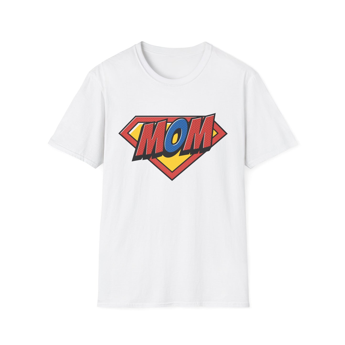 Super Mom Unisex Softstyle T-Shirt | Perfect Gift for Mother's Day
