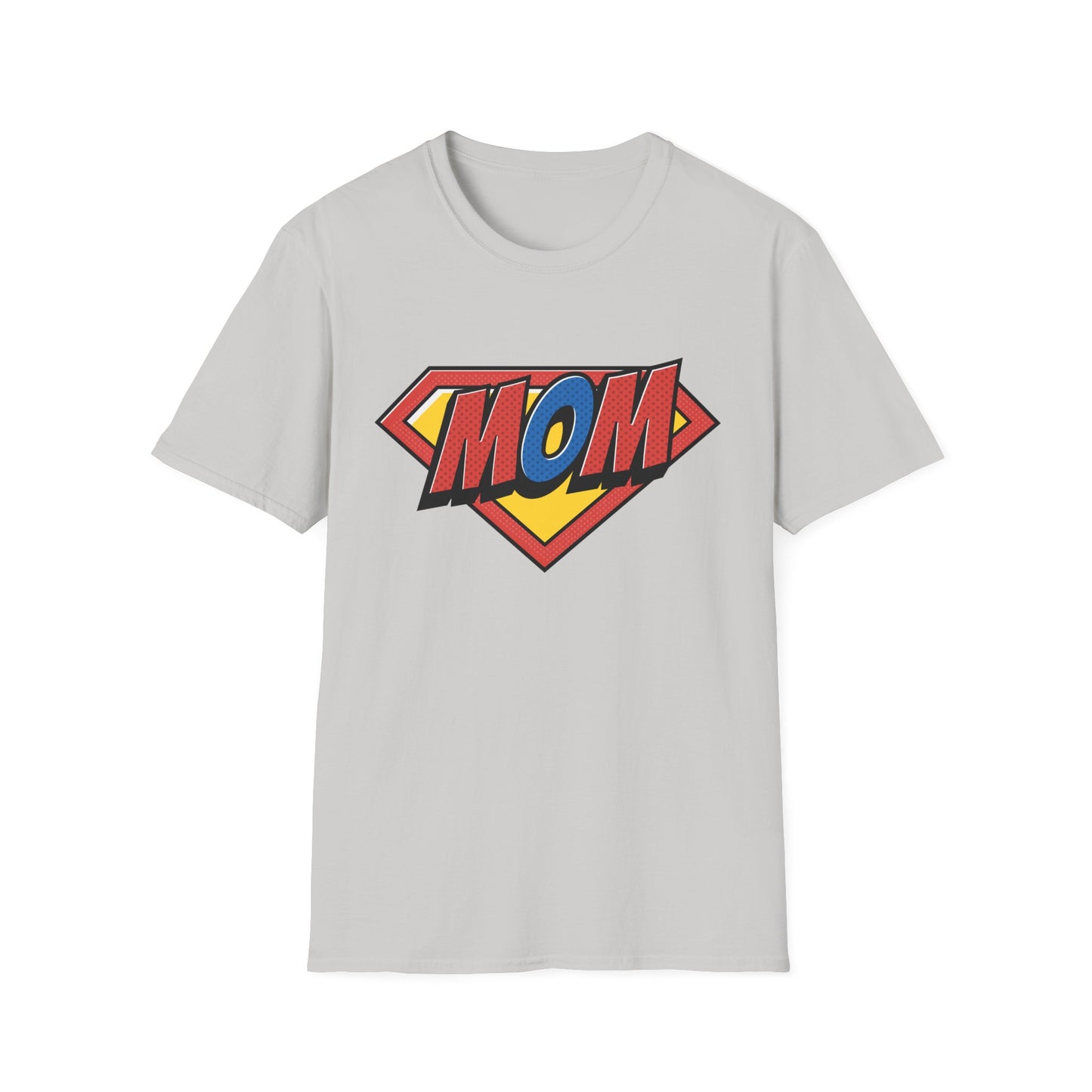 Super Mom Unisex Softstyle T-Shirt | Perfect Gift for Mother's Day