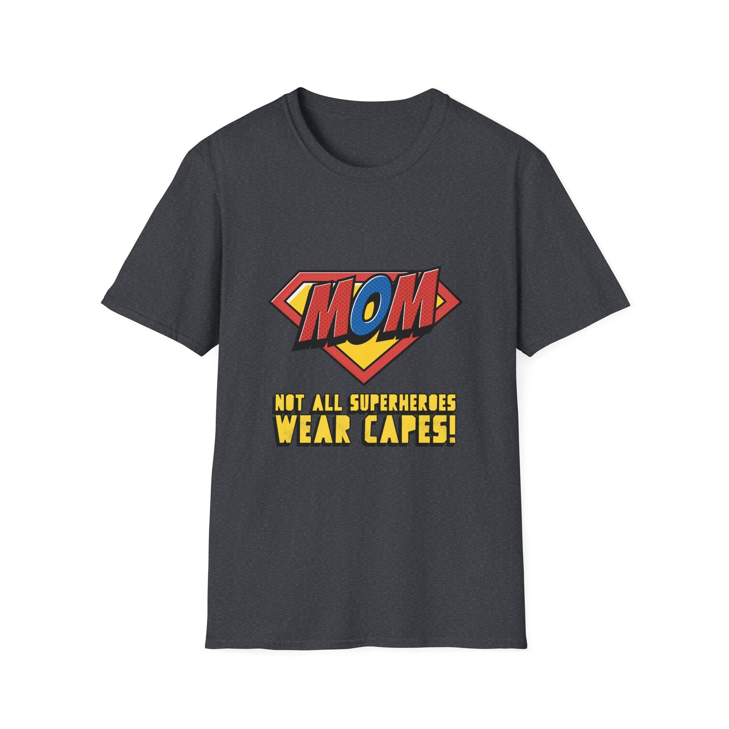 Mom Superhero T-Shirt, Perfect Gift for Mother's Day, Funny Tee for Moms, Birthday Gift for Mom, Cute Casual Wear