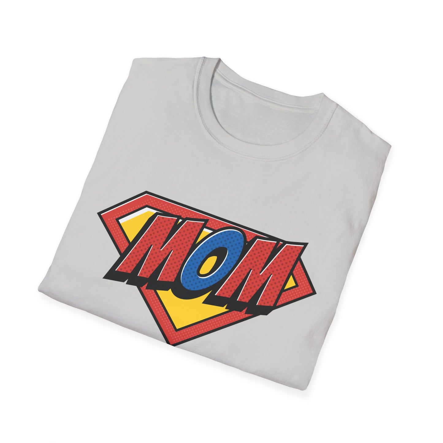 Super Mom Unisex Softstyle T-Shirt | Perfect Gift for Mother's Day