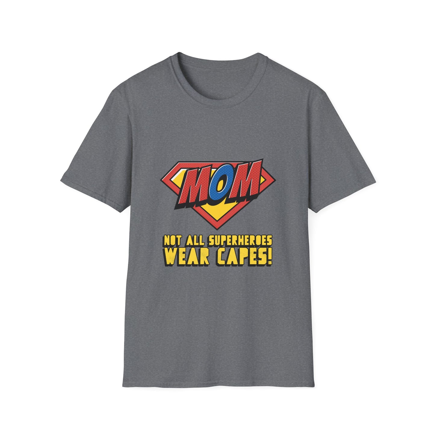 Mom Superhero T-Shirt, Perfect Gift for Mother's Day, Funny Tee for Moms, Birthday Gift for Mom, Cute Casual Wear