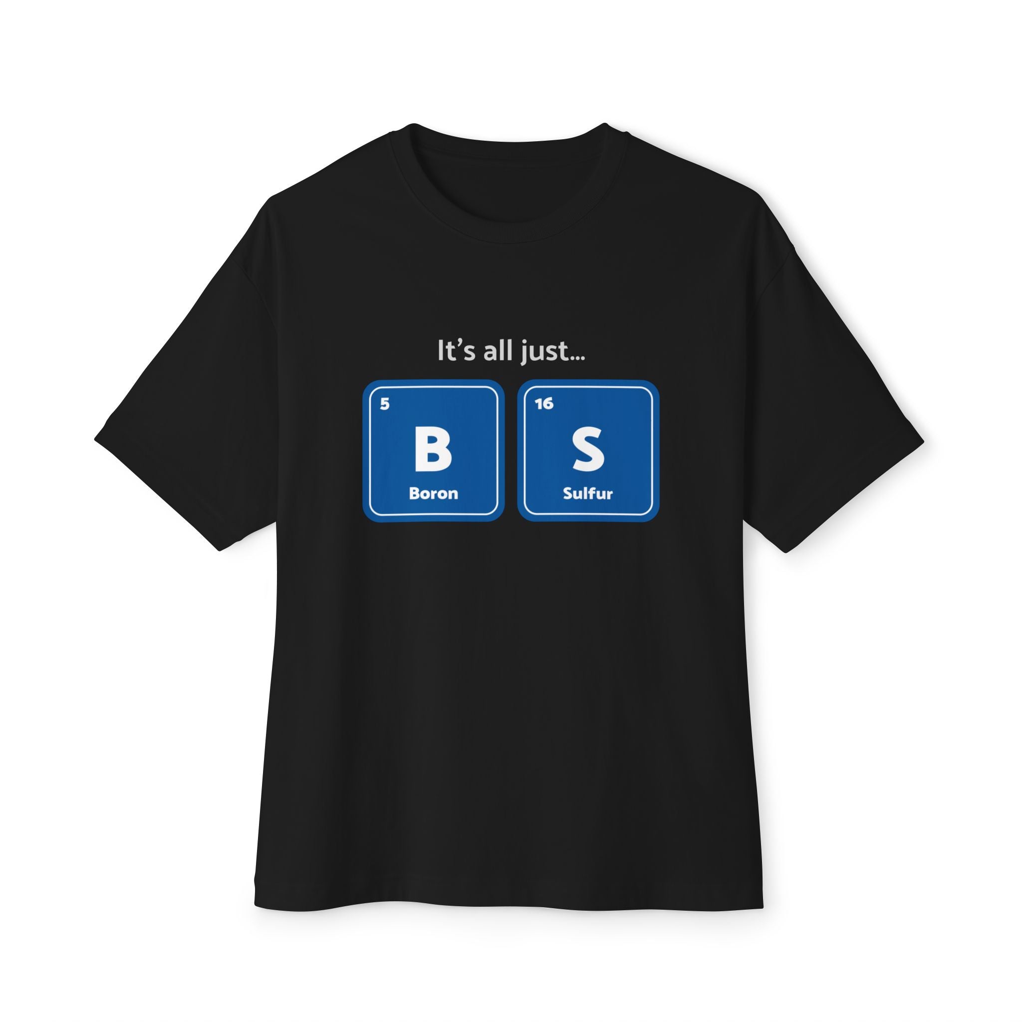Boxy Tee 'BS' Unisex Oversized – Casual Wear