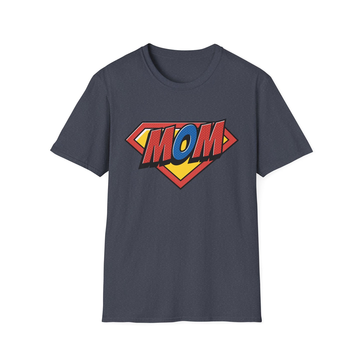 Super Mom Unisex Softstyle T-Shirt | Perfect Gift for Mother's Day