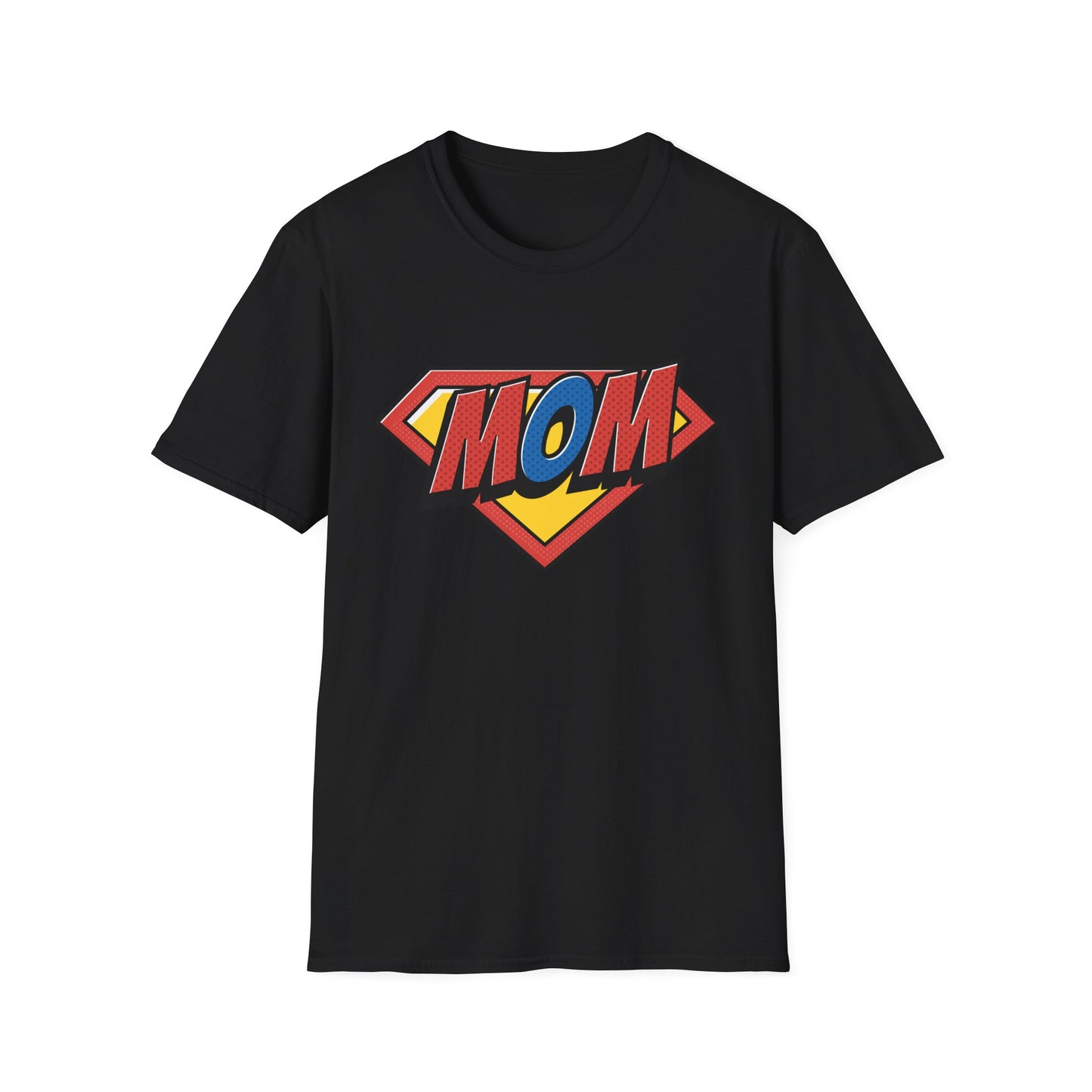 Super Mom Unisex Softstyle T-Shirt | Perfect Gift for Mother's Day