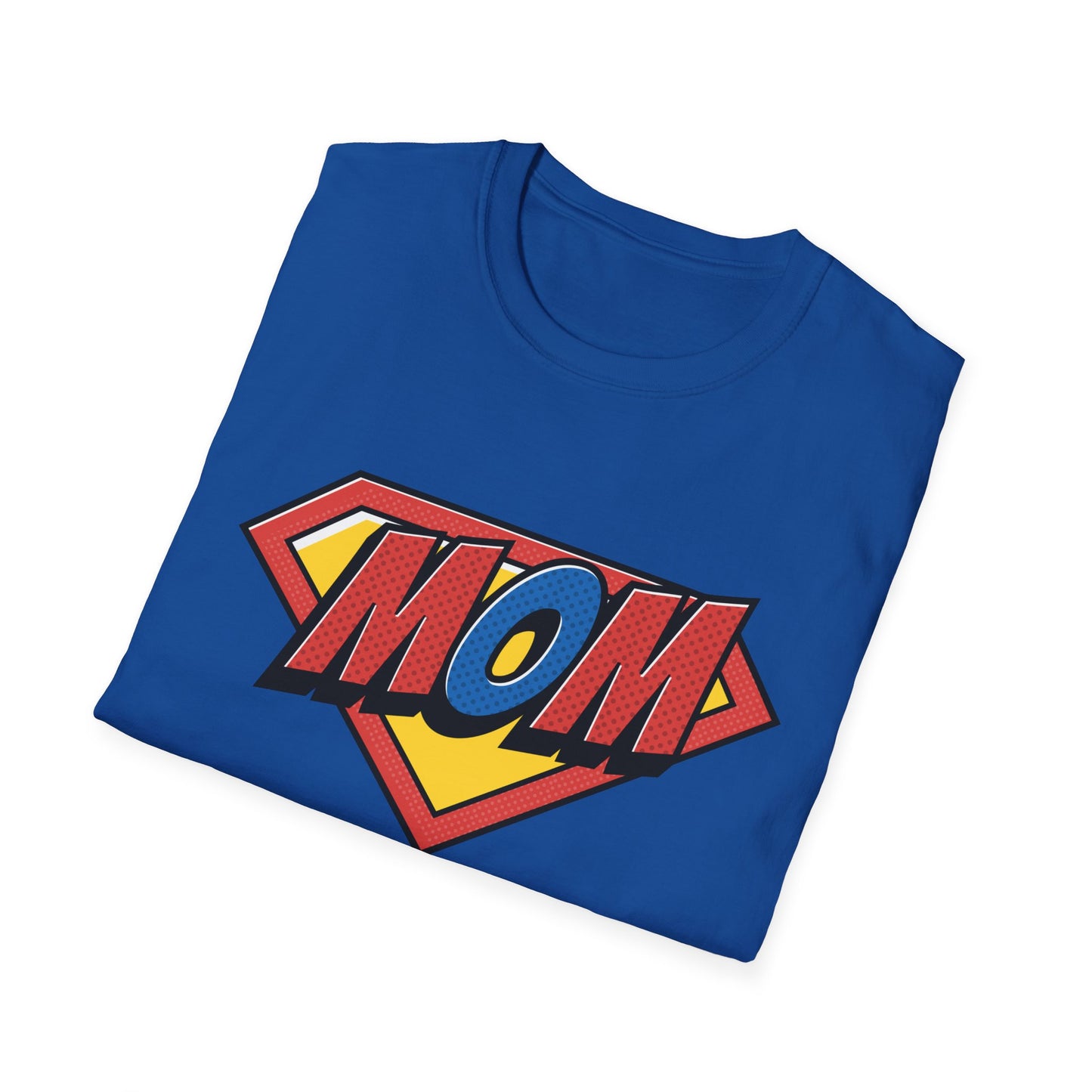 Super Mom Unisex Softstyle T-Shirt | Perfect Gift for Mother's Day