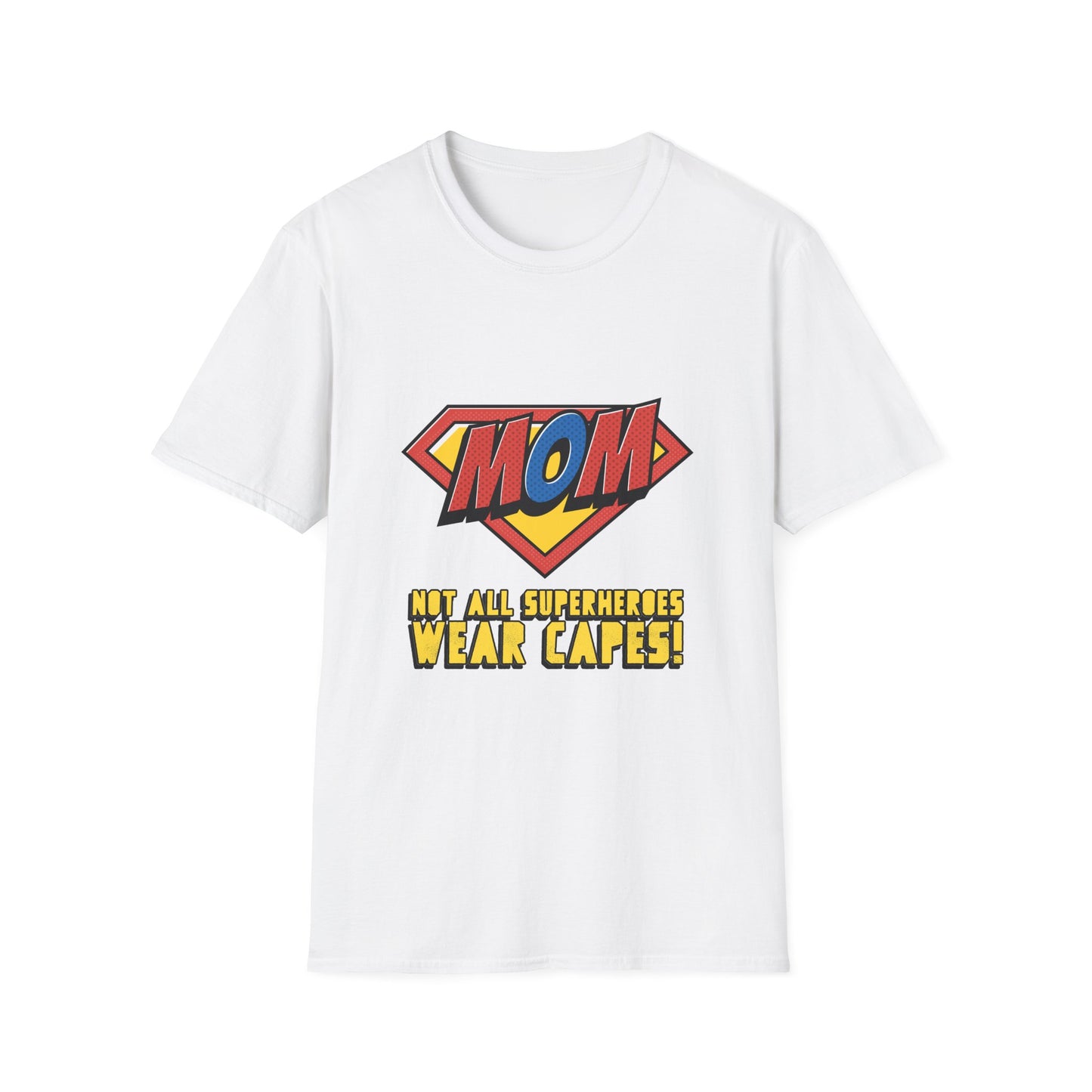 Mom Superhero T-Shirt, Perfect Gift for Mother's Day, Funny Tee for Moms, Birthday Gift for Mom, Cute Casual Wear