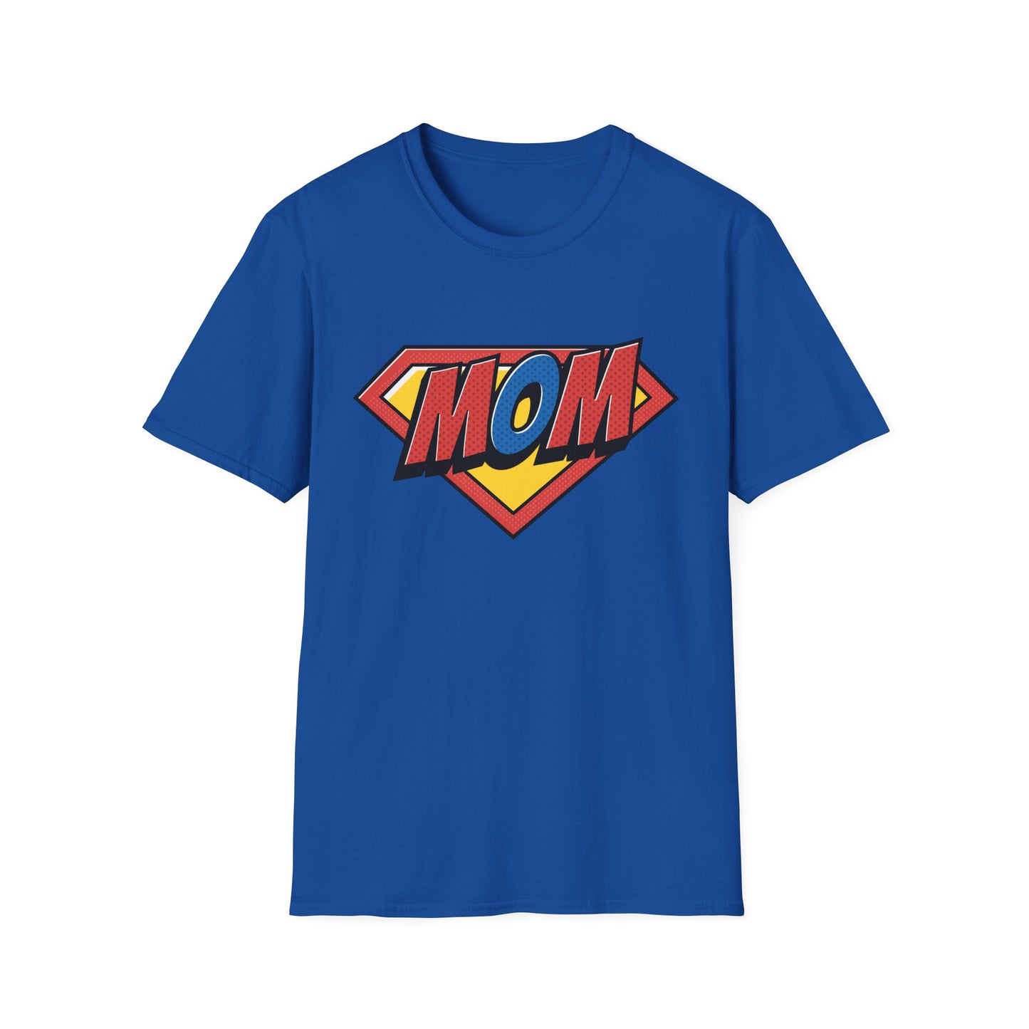 Super Mom Unisex Softstyle T-Shirt | Perfect Gift for Mother's Day
