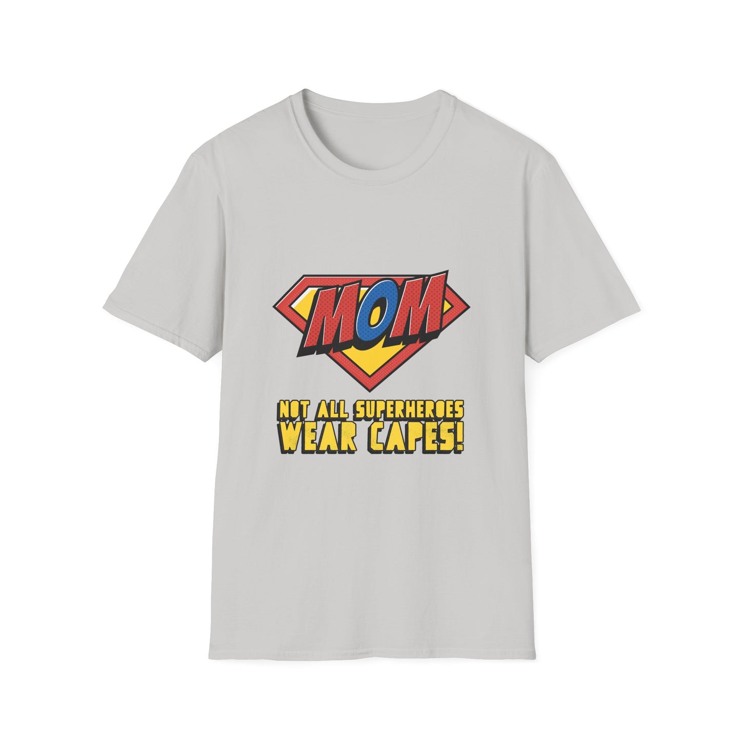 Mom Superhero T-Shirt, Perfect Gift for Mother's Day, Funny Tee for Moms, Birthday Gift for Mom, Cute Casual Wear