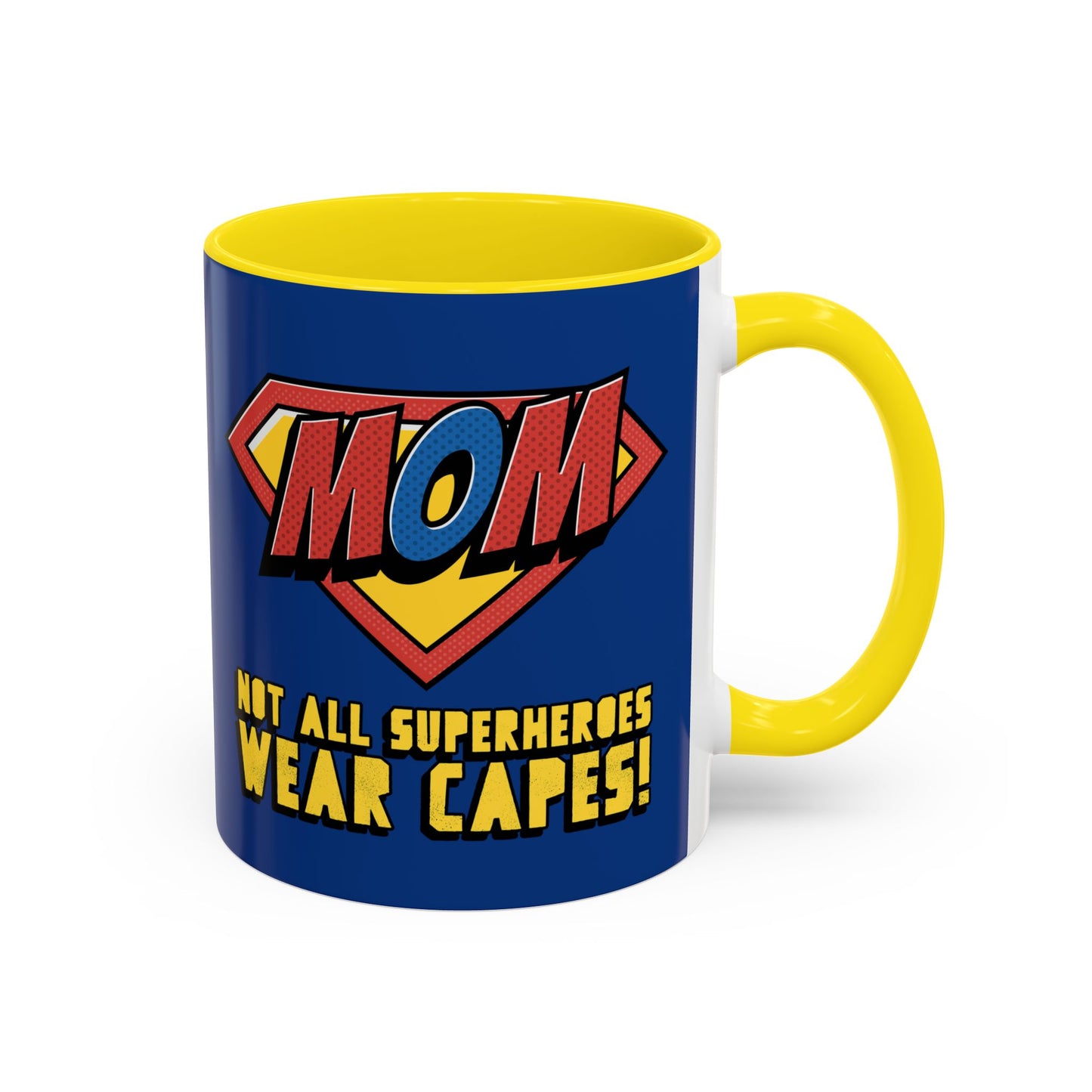 Super Mom Coffee Mug - Perfect for Mother’s Day, Birthday Gifts, Humor Mug, Coffee Lover’s Gift, Fun Mug for Moms