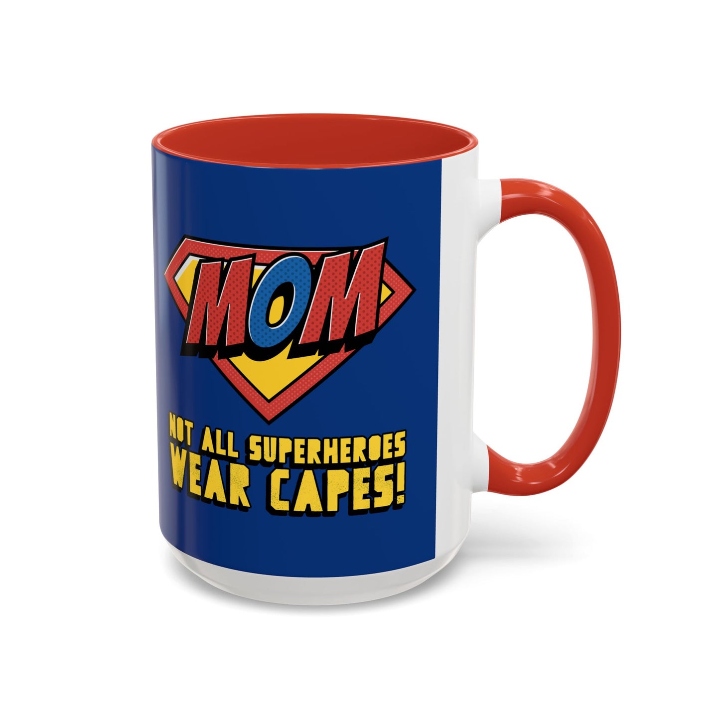 Super Mom Coffee Mug - Perfect for Mother’s Day, Birthday Gifts, Humor Mug, Coffee Lover’s Gift, Fun Mug for Moms