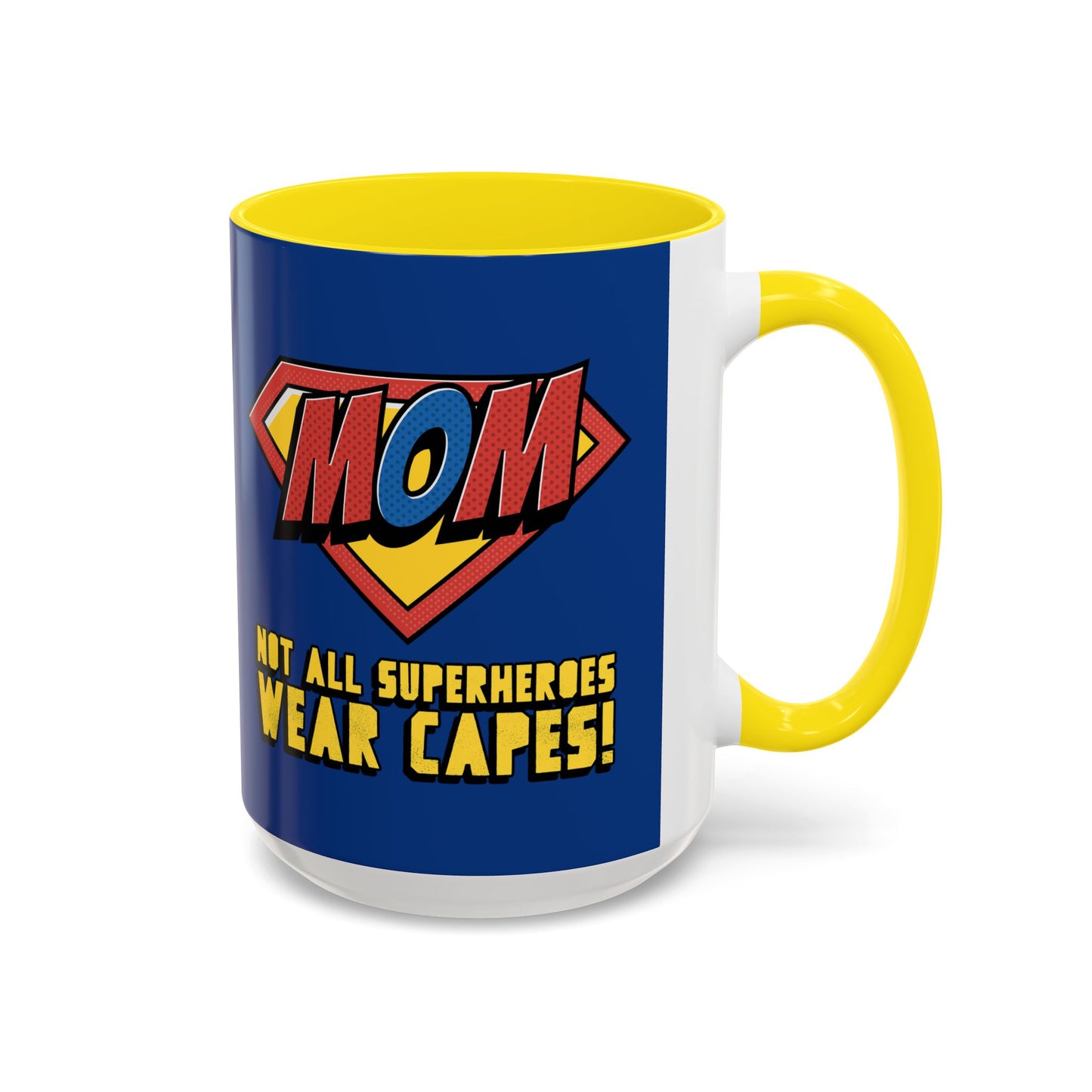 Super Mom Coffee Mug - Perfect for Mother’s Day, Birthday Gifts, Humor Mug, Coffee Lover’s Gift, Fun Mug for Moms