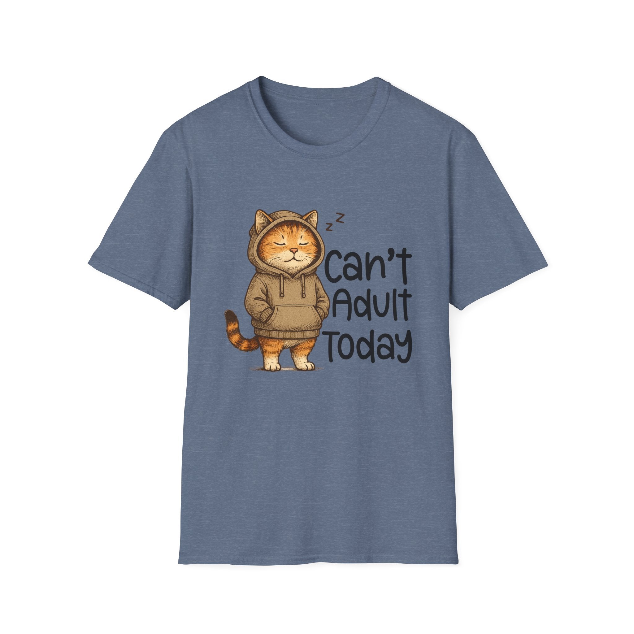 Can't Adult Today Shirt, Unisex Cotton T-Shirt