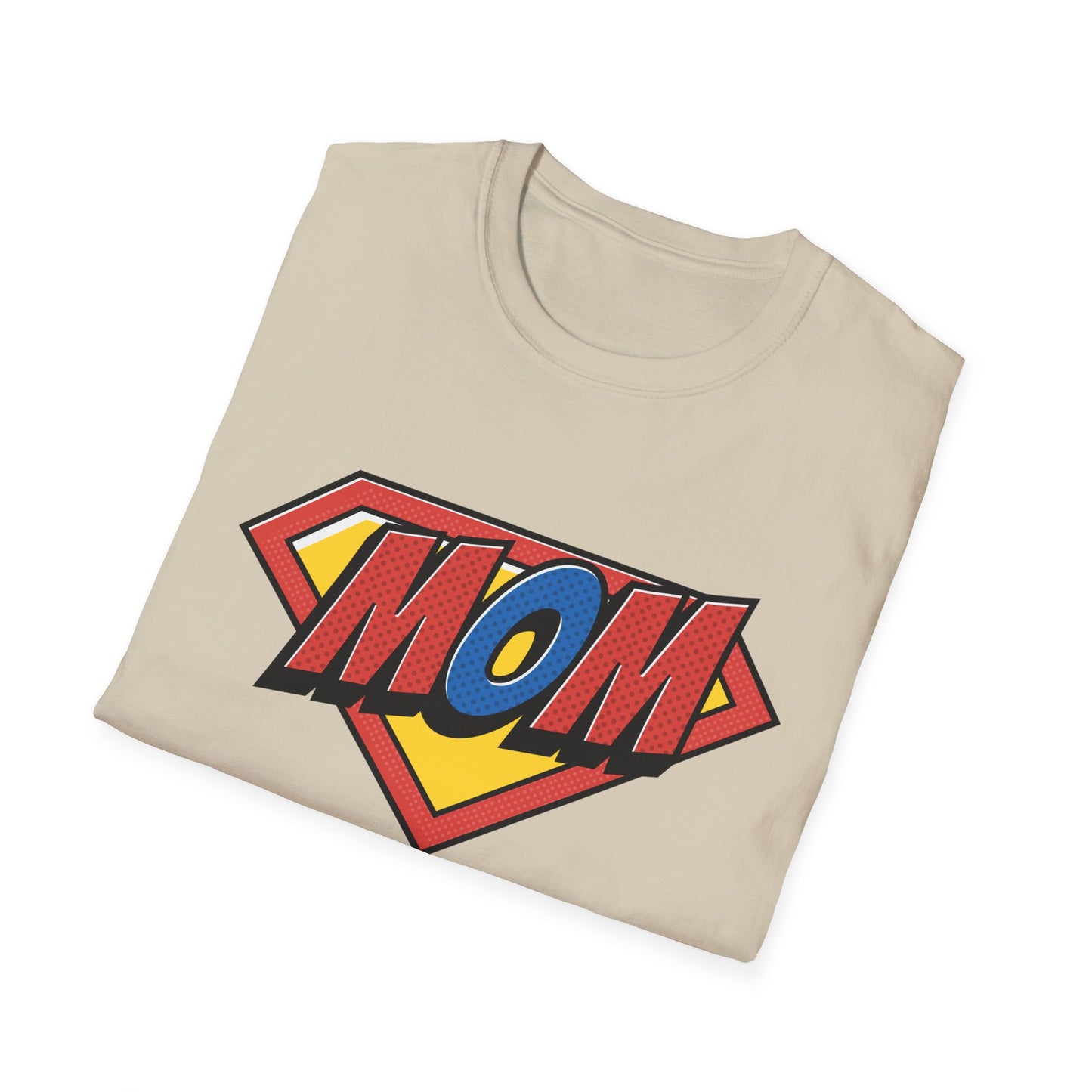 Super Mom Unisex Softstyle T-Shirt | Perfect Gift for Mother's Day