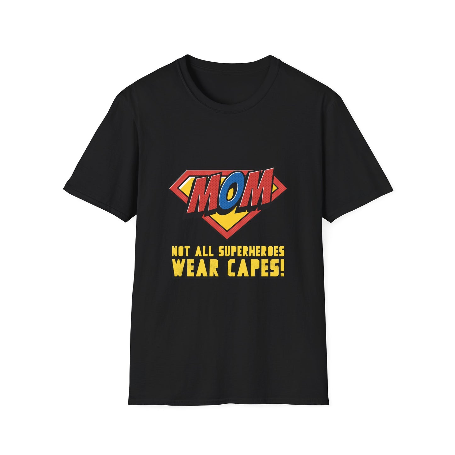 Mom Superhero T-Shirt, Perfect Gift for Mother's Day, Funny Tee for Moms, Birthday Gift for Mom, Cute Casual Wear