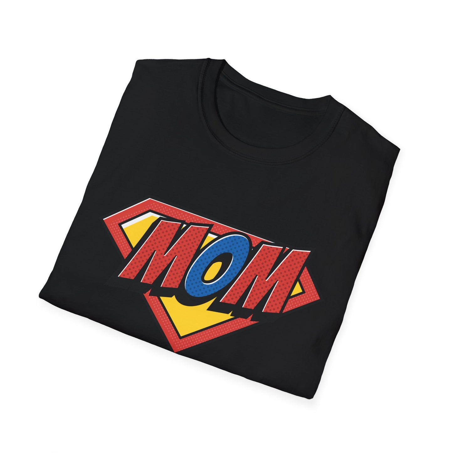 Super Mom Unisex Softstyle T-Shirt | Perfect Gift for Mother's Day