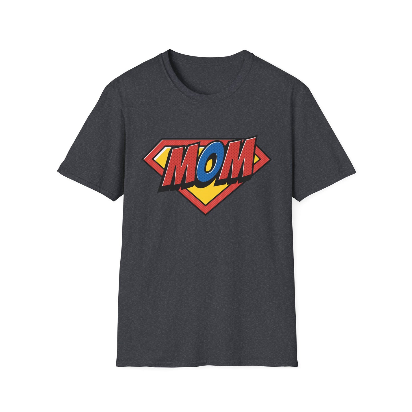 Super Mom Unisex Softstyle T-Shirt | Perfect Gift for Mother's Day