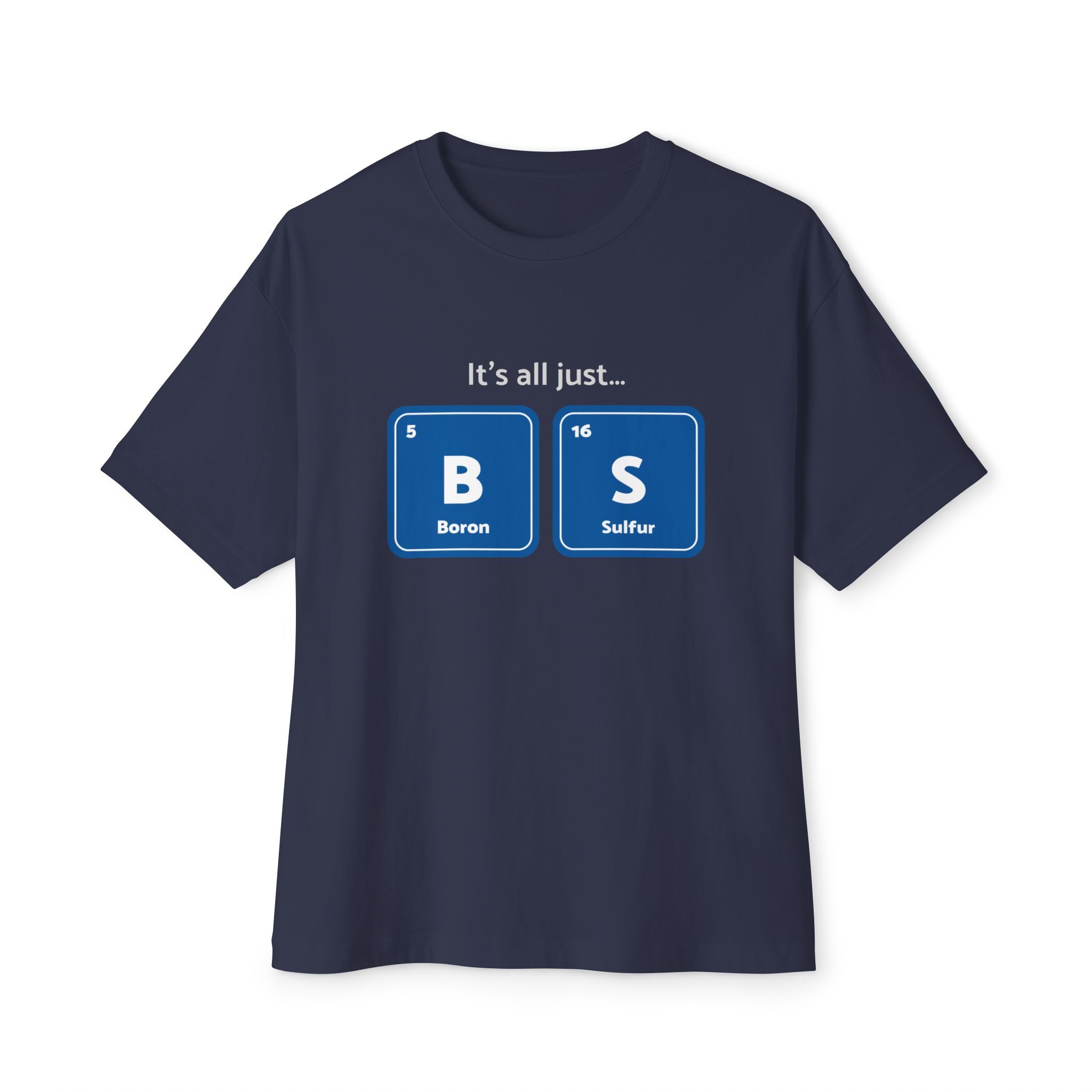 Boxy Tee 'BS' Unisex Oversized – Casual Wear