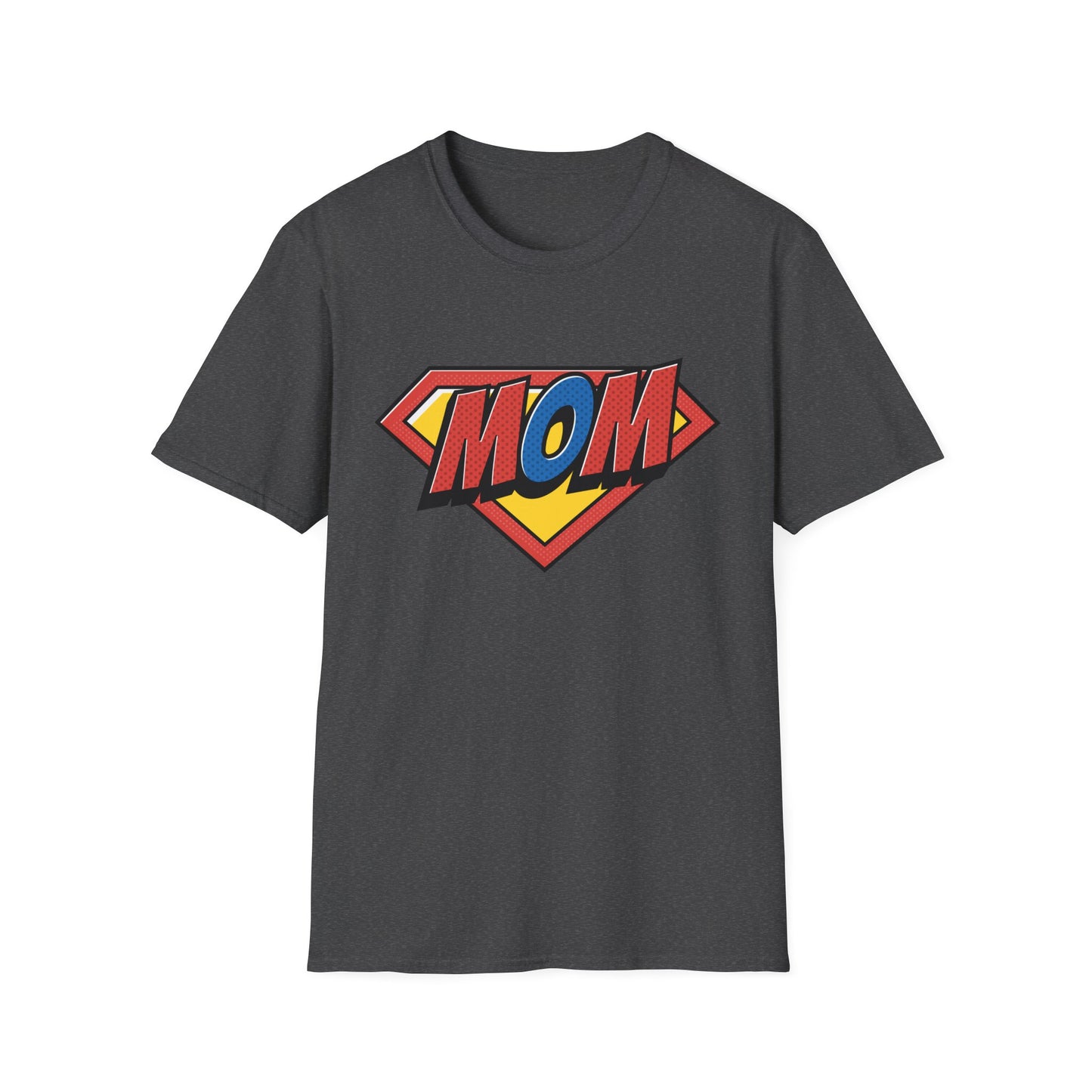 Super Mom Unisex Softstyle T-Shirt | Perfect Gift for Mother's Day