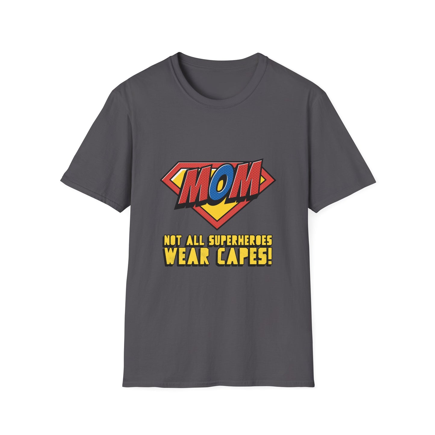 Mom Superhero T-Shirt, Perfect Gift for Mother's Day, Funny Tee for Moms, Birthday Gift for Mom, Cute Casual Wear