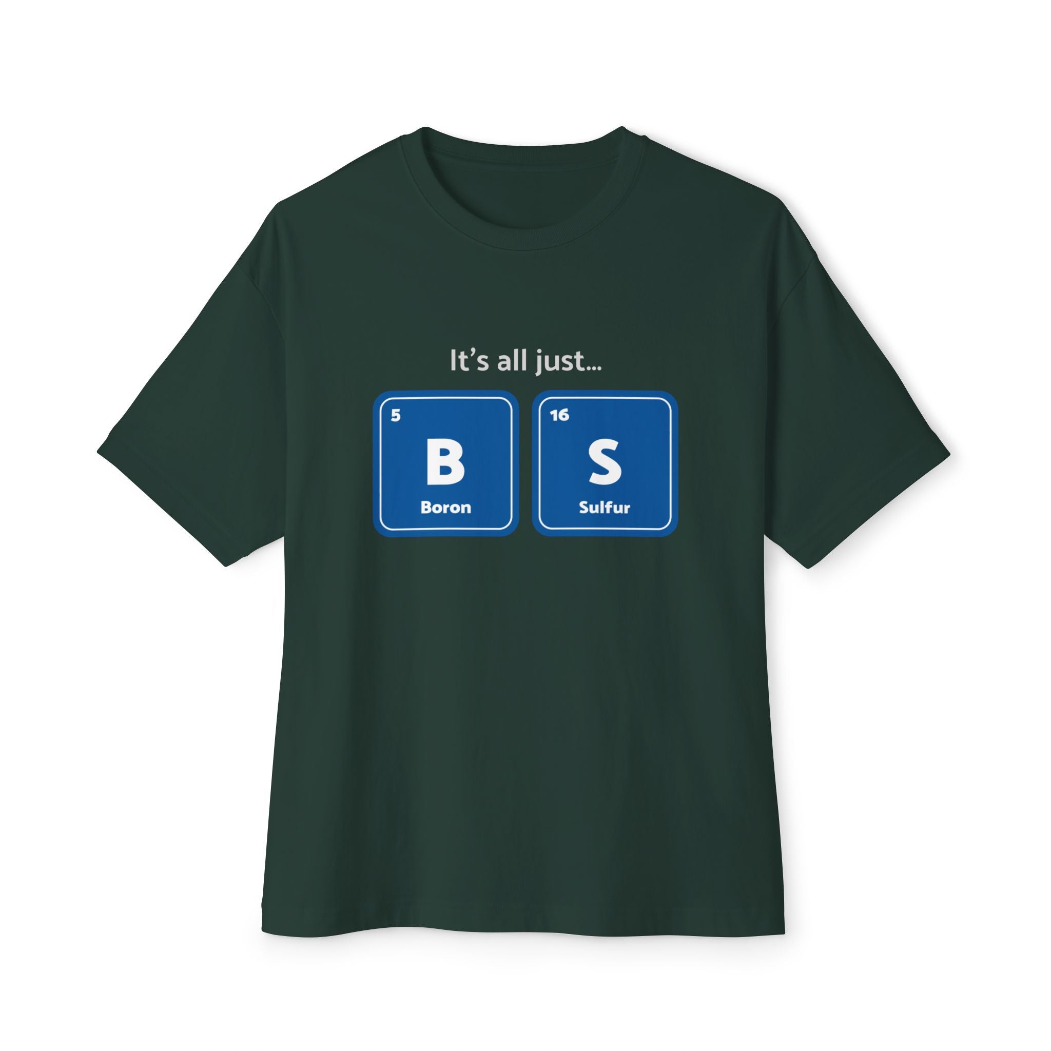 Boxy Tee 'BS' Unisex Oversized – Casual Wear