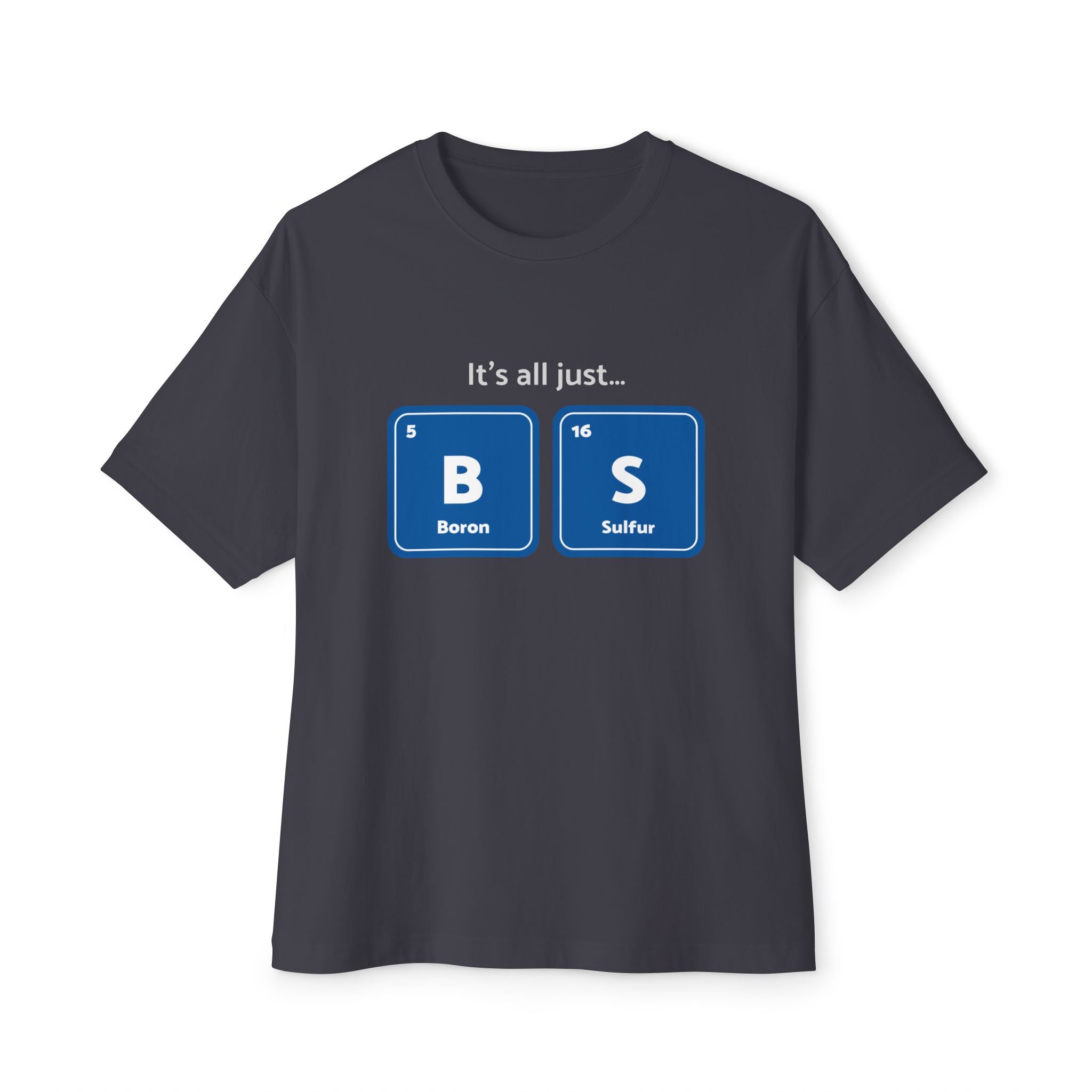 Boxy Tee 'BS' Unisex Oversized – Casual Wear