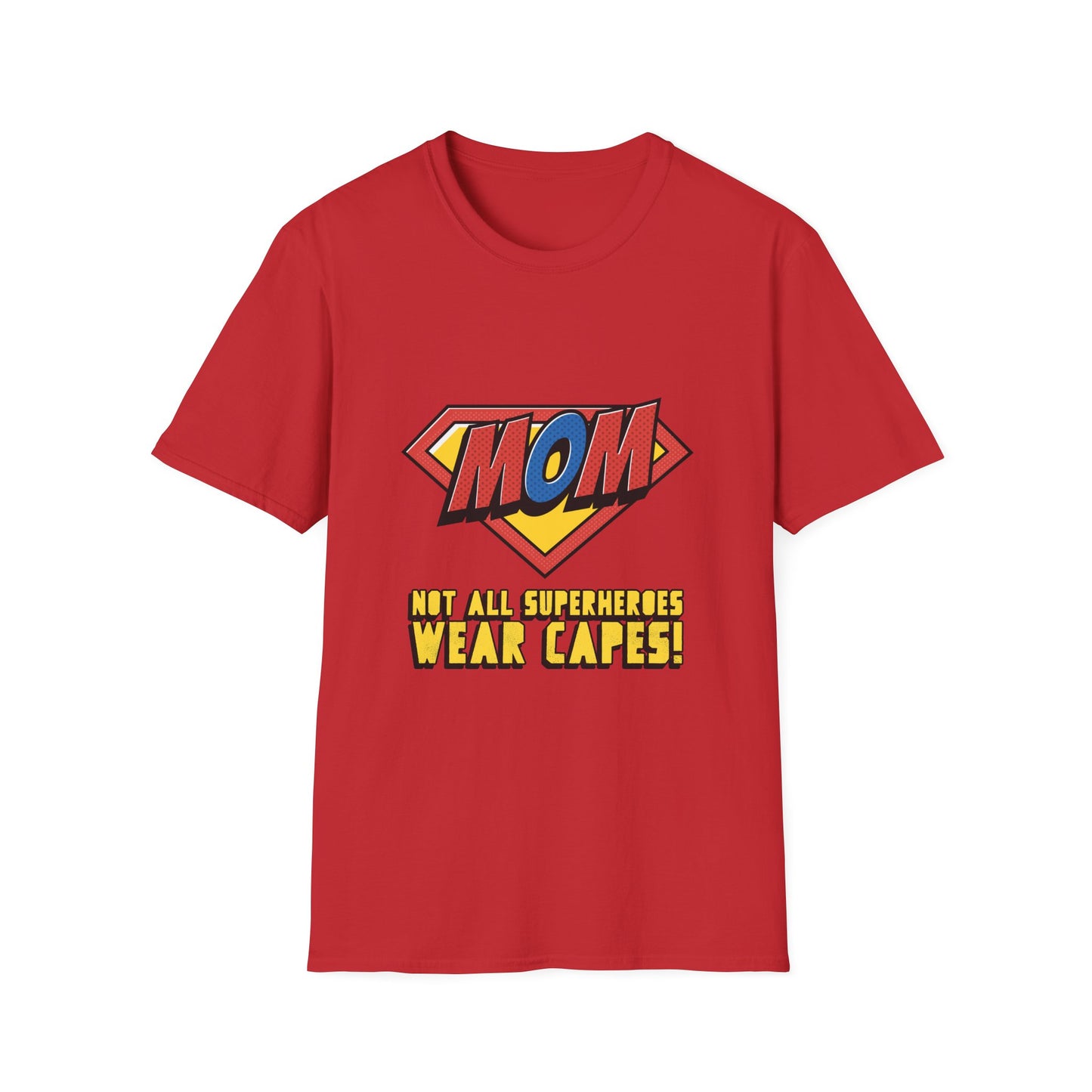 Mom Superhero T-Shirt, Perfect Gift for Mother's Day, Funny Tee for Moms, Birthday Gift for Mom, Cute Casual Wear