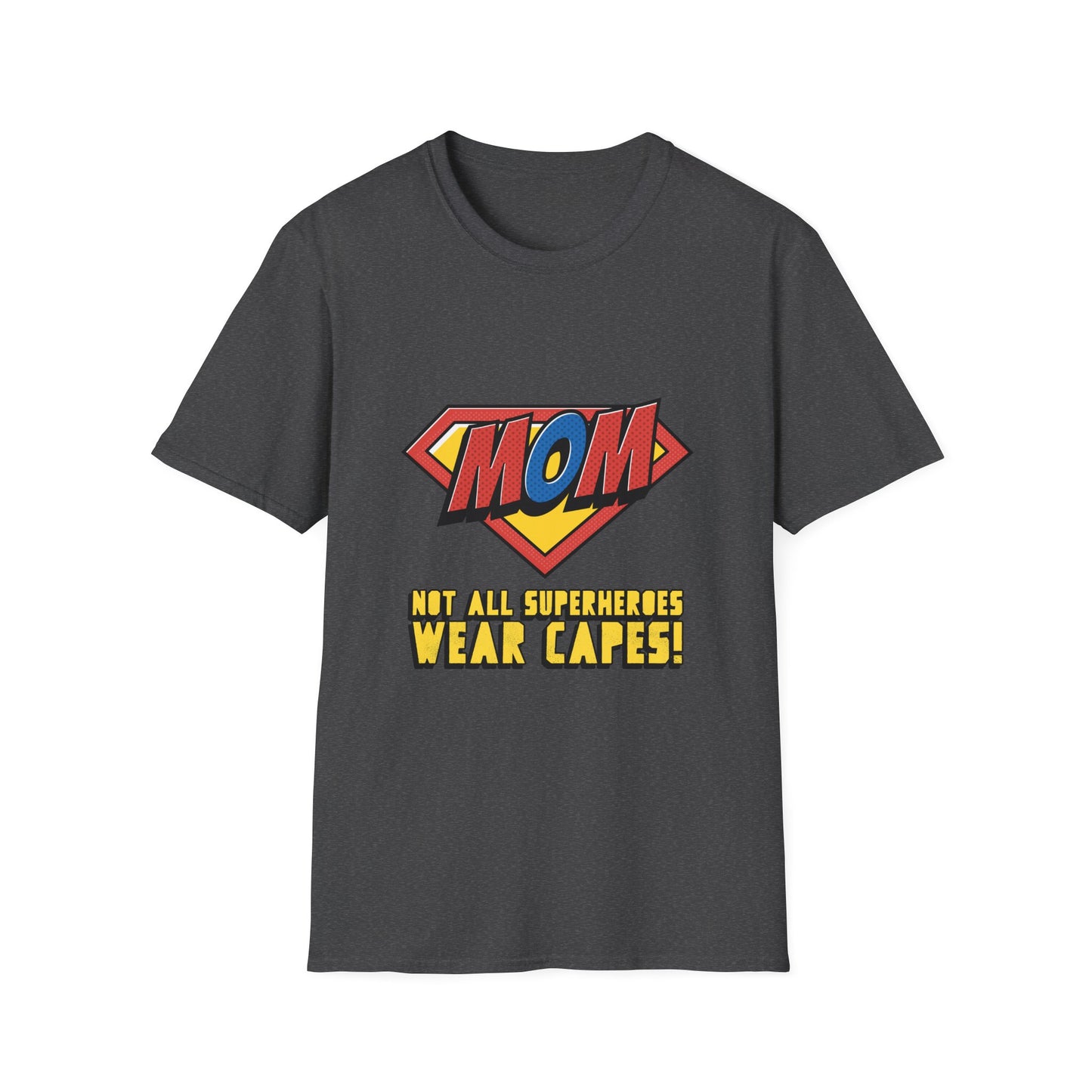 Mom Superhero T-Shirt, Perfect Gift for Mother's Day, Funny Tee for Moms, Birthday Gift for Mom, Cute Casual Wear