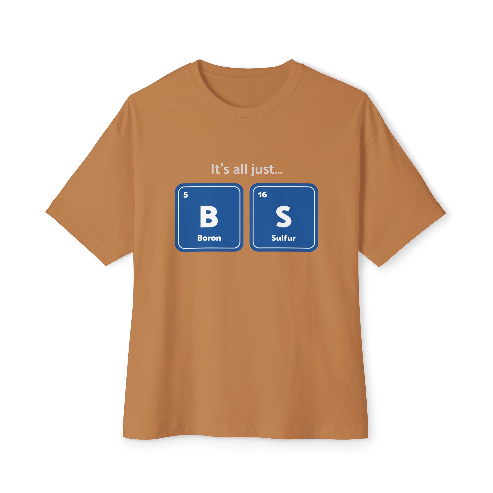 Boxy Tee 'BS' Unisex Oversized – Casual Wear