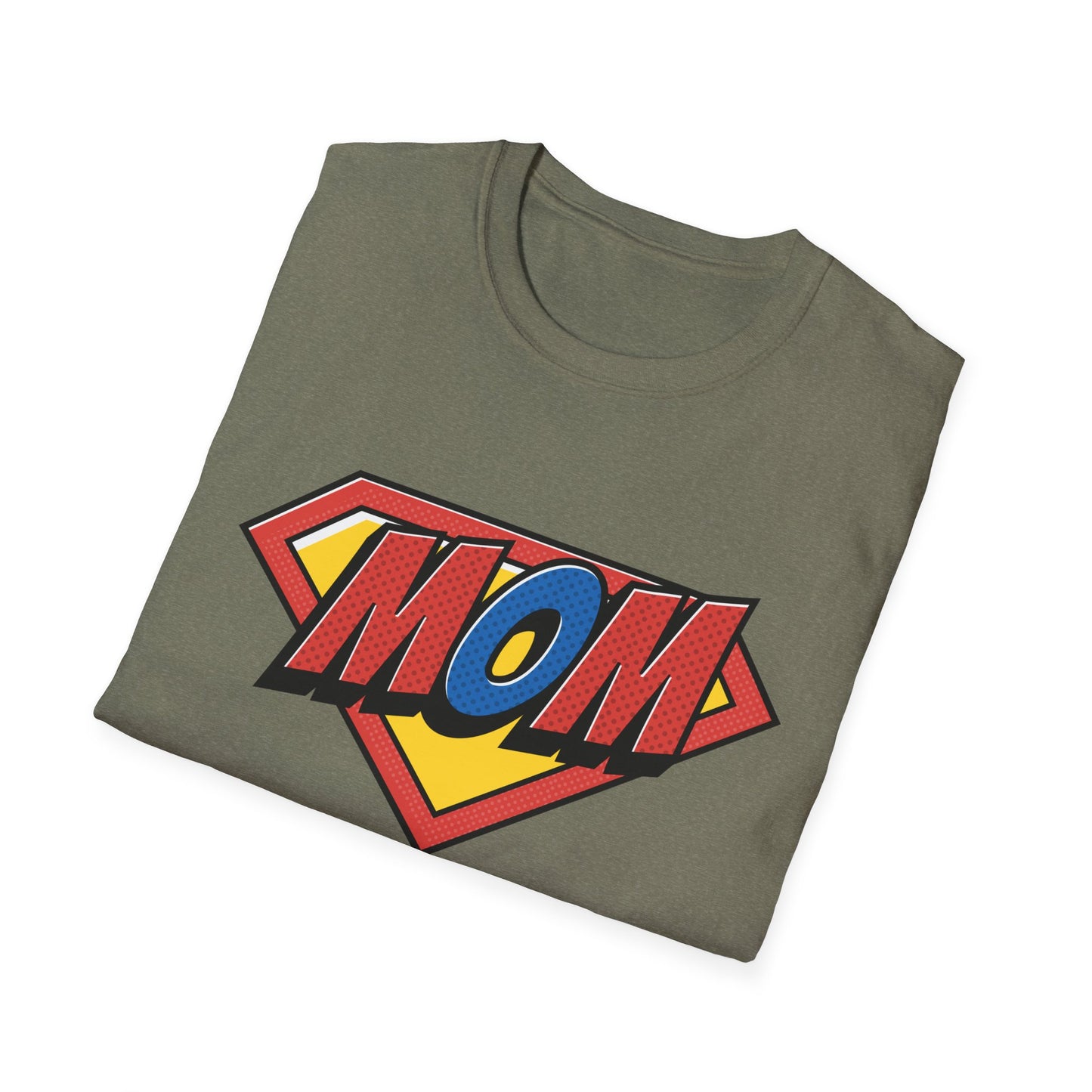 Super Mom Unisex Softstyle T-Shirt | Perfect Gift for Mother's Day