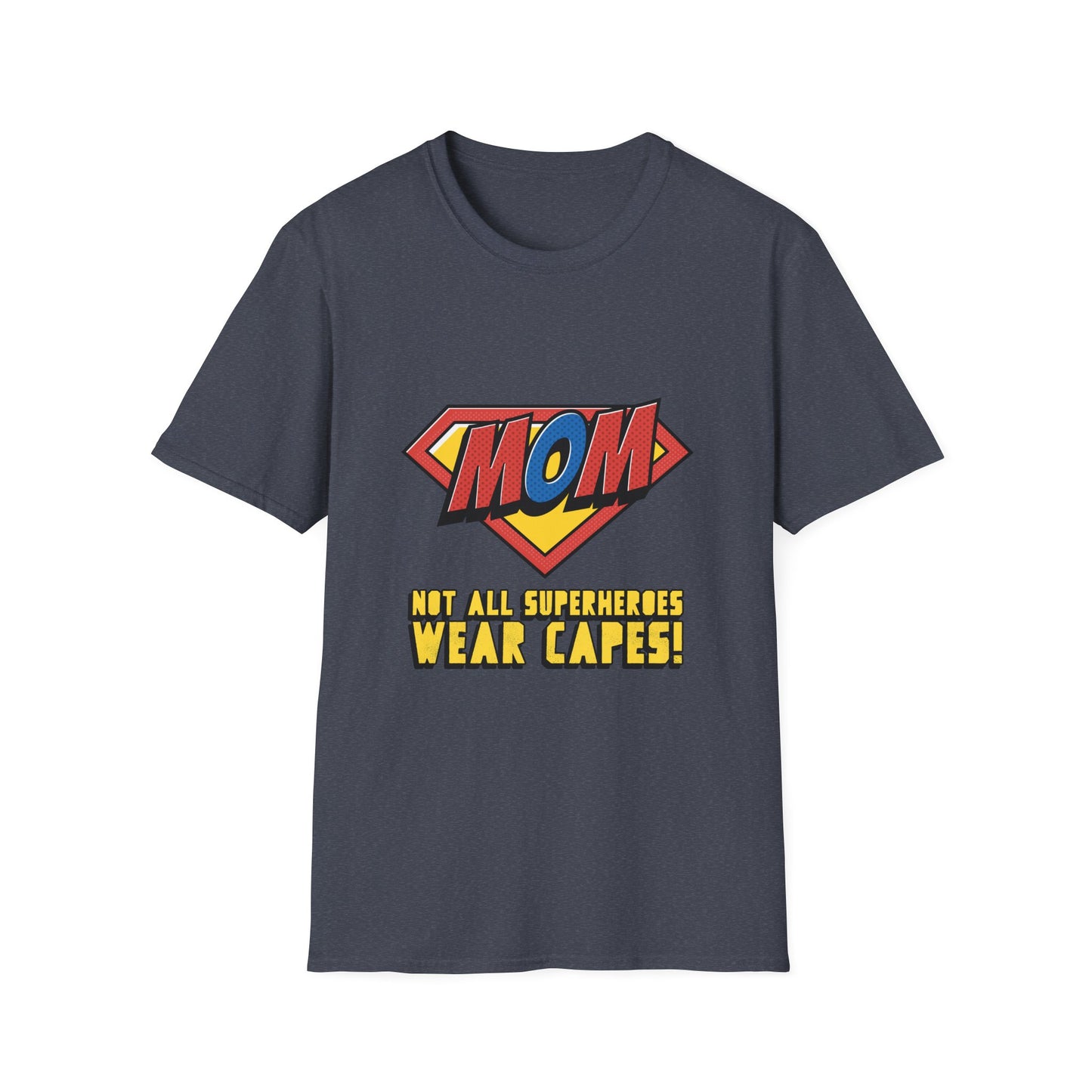 Mom Superhero T-Shirt, Perfect Gift for Mother's Day, Funny Tee for Moms, Birthday Gift for Mom, Cute Casual Wear