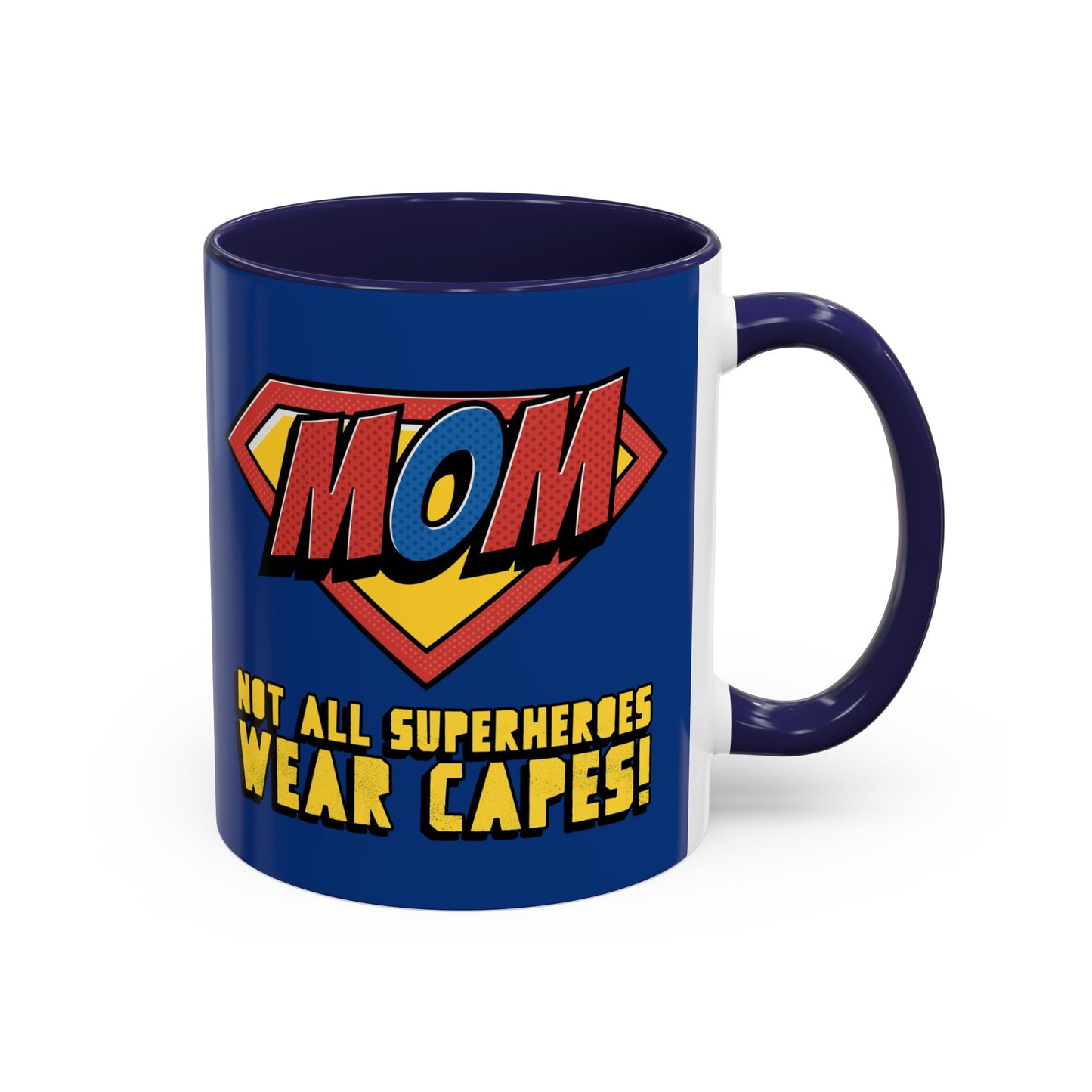 Super Mom Coffee Mug - Perfect for Mother’s Day, Birthday Gifts, Humor Mug, Coffee Lover’s Gift, Fun Mug for Moms