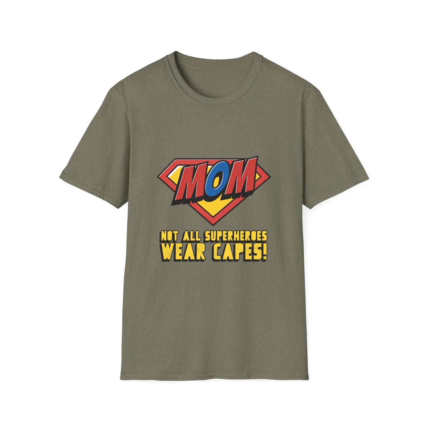 Mom Superhero T-Shirt, Perfect Gift for Mother's Day, Funny Tee for Moms, Birthday Gift for Mom, Cute Casual Wear