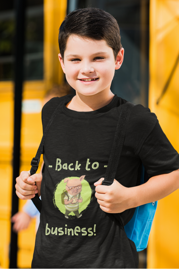 Back to Business kids T-Shirt Unisex Heavy Cotton Tee