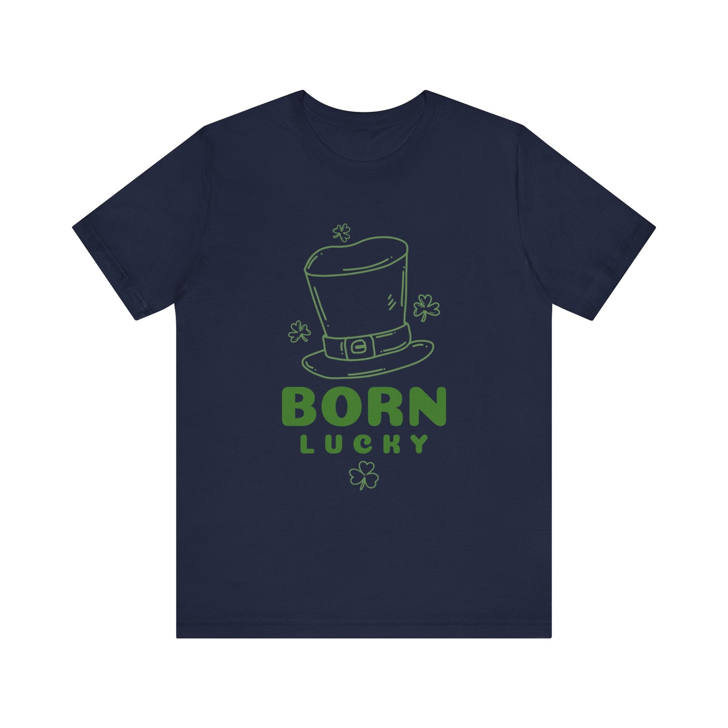 Born Lucky Tee - Perfect for St. Patrick's Day Celebrations