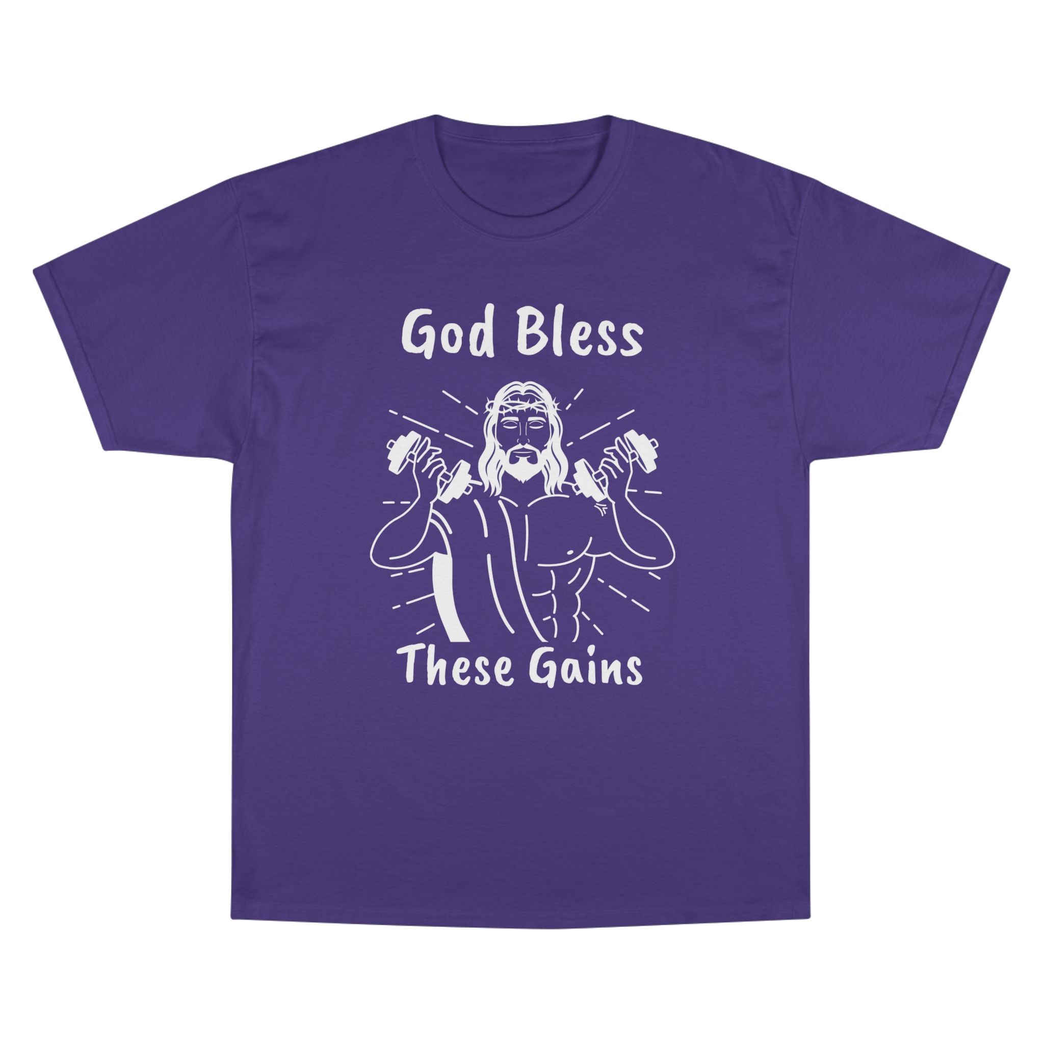 God Bless These Gains Champion T-Shirt
