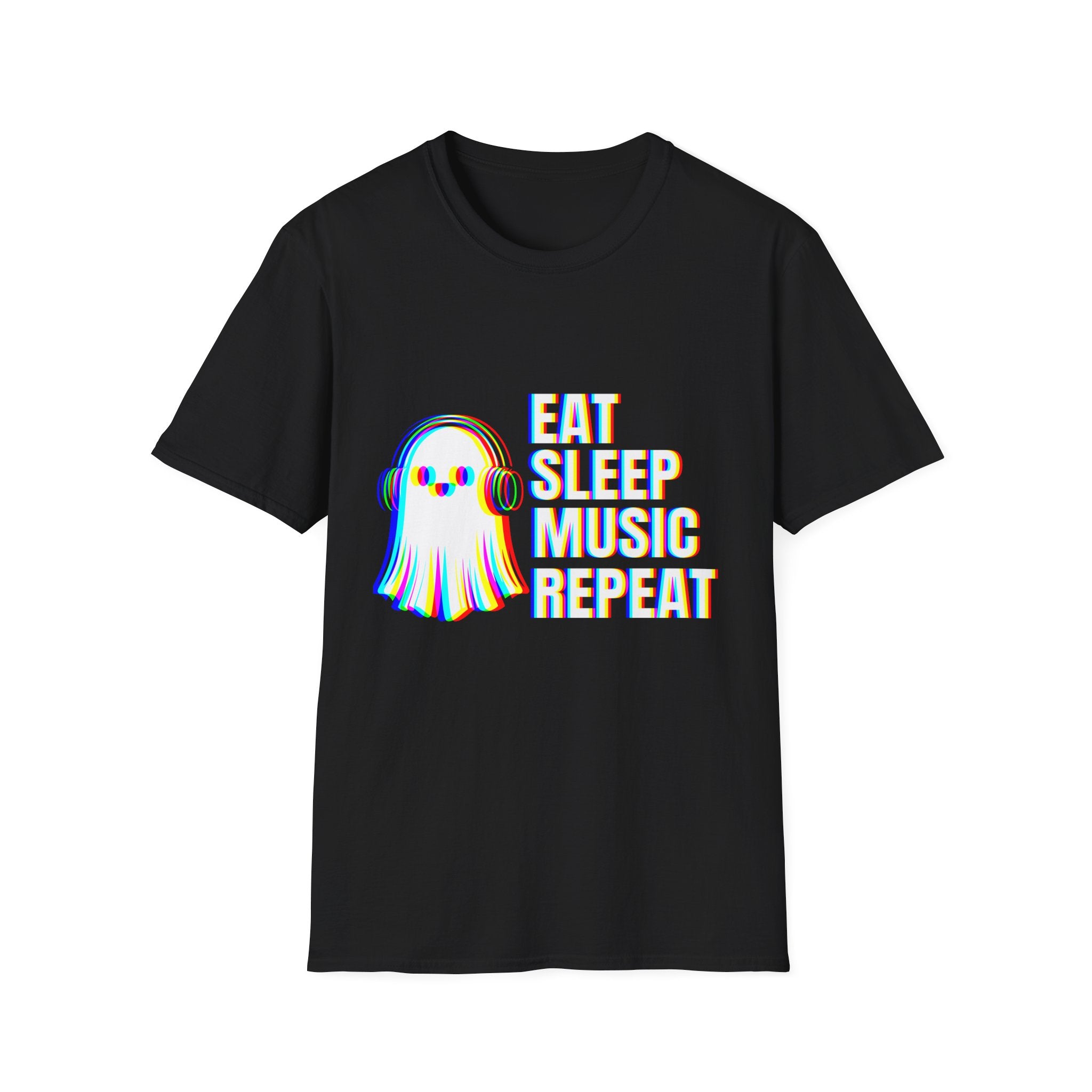 Eat Sleep Music Repeat EDM Unisex T-shirt