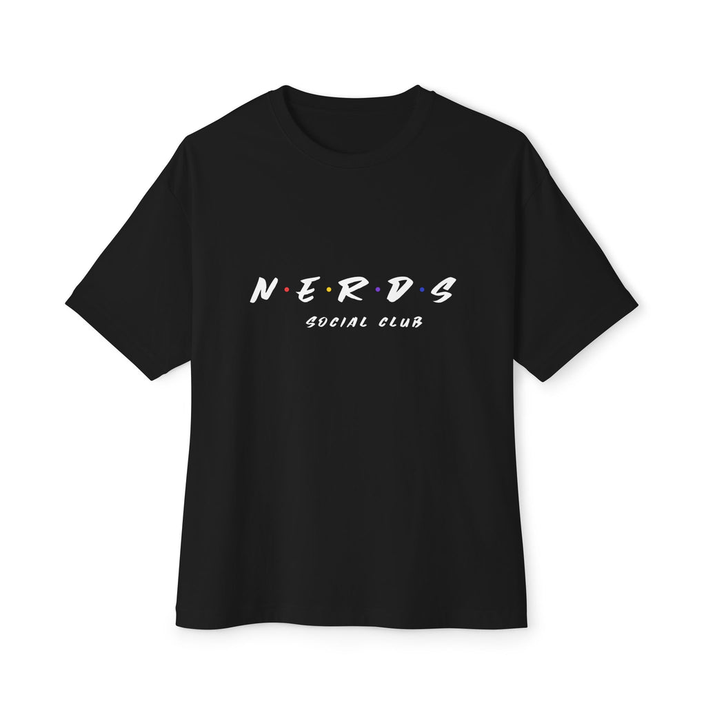 Nerds Social Club Unisex Oversized Tee - Casual Wear