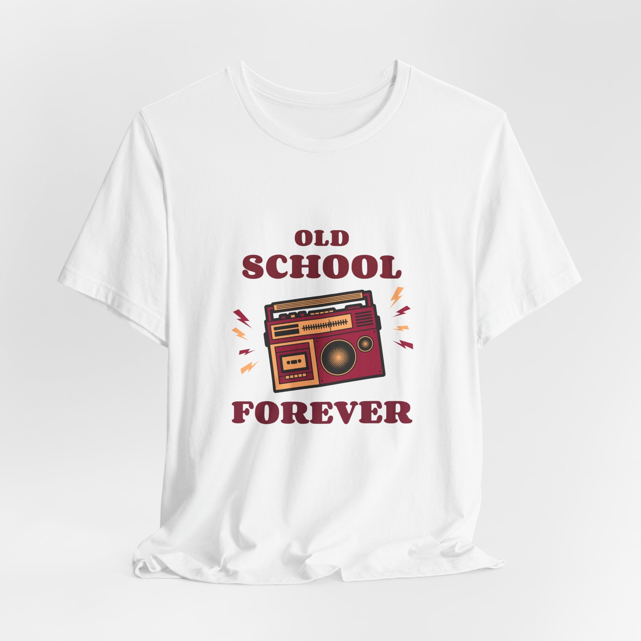 Retro Old forever  Tee, Vintage Style T-Shirt