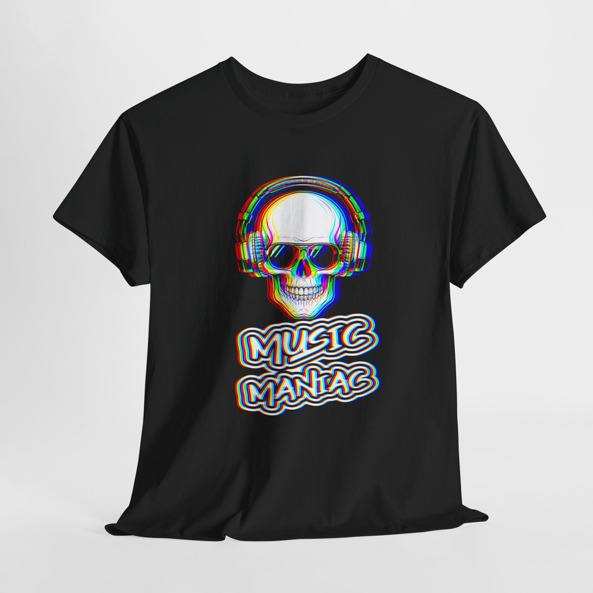 Music Maniac Skull Tee