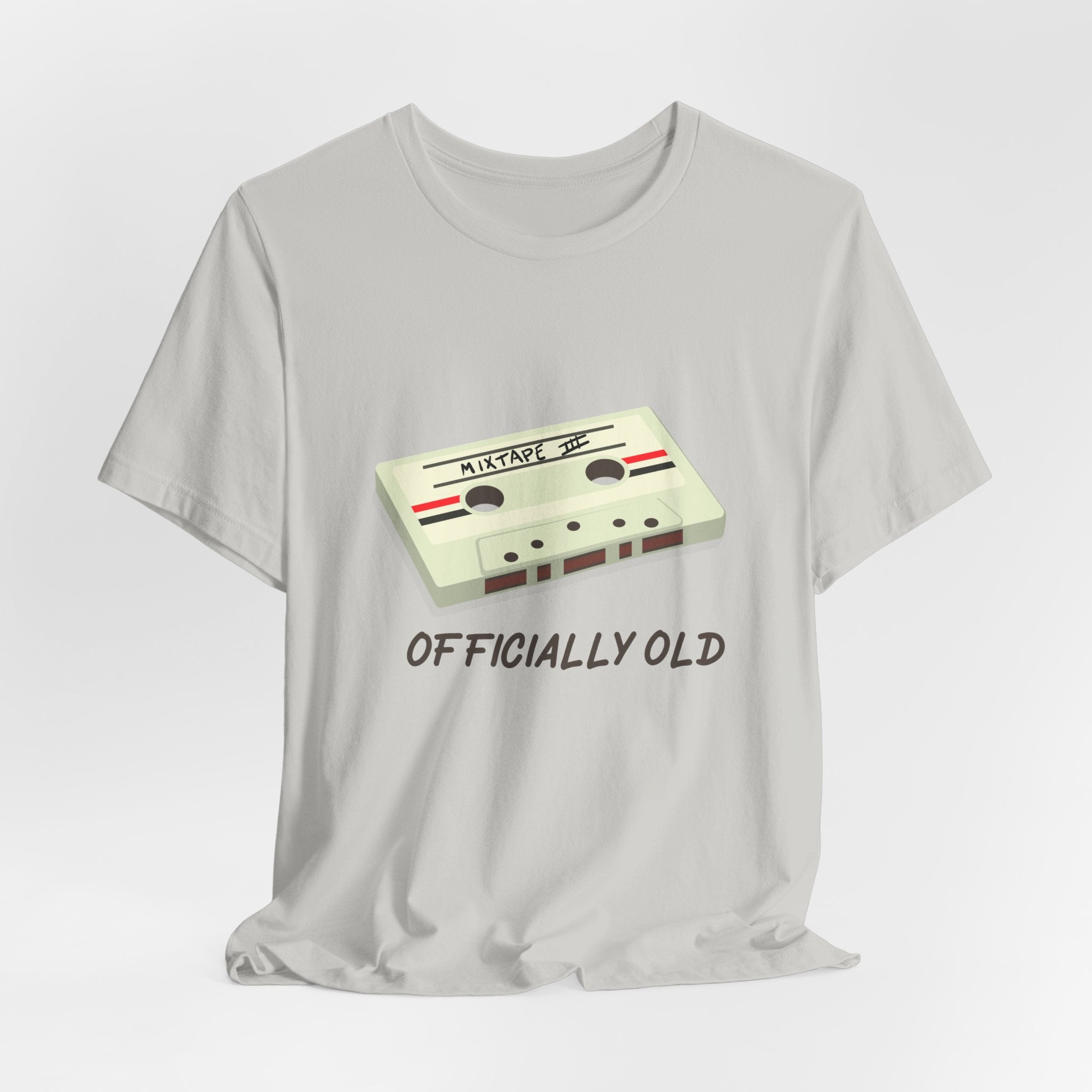 Officially Old Tee, Vintage Style T-Shirt