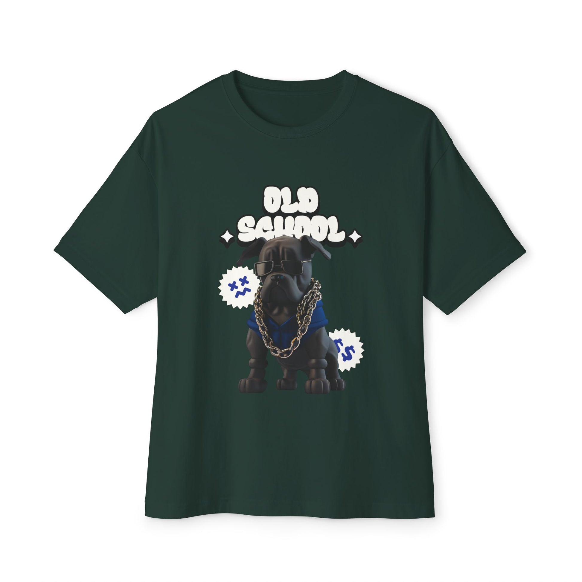 Old School, cool Graphic Oversized T-Shirt