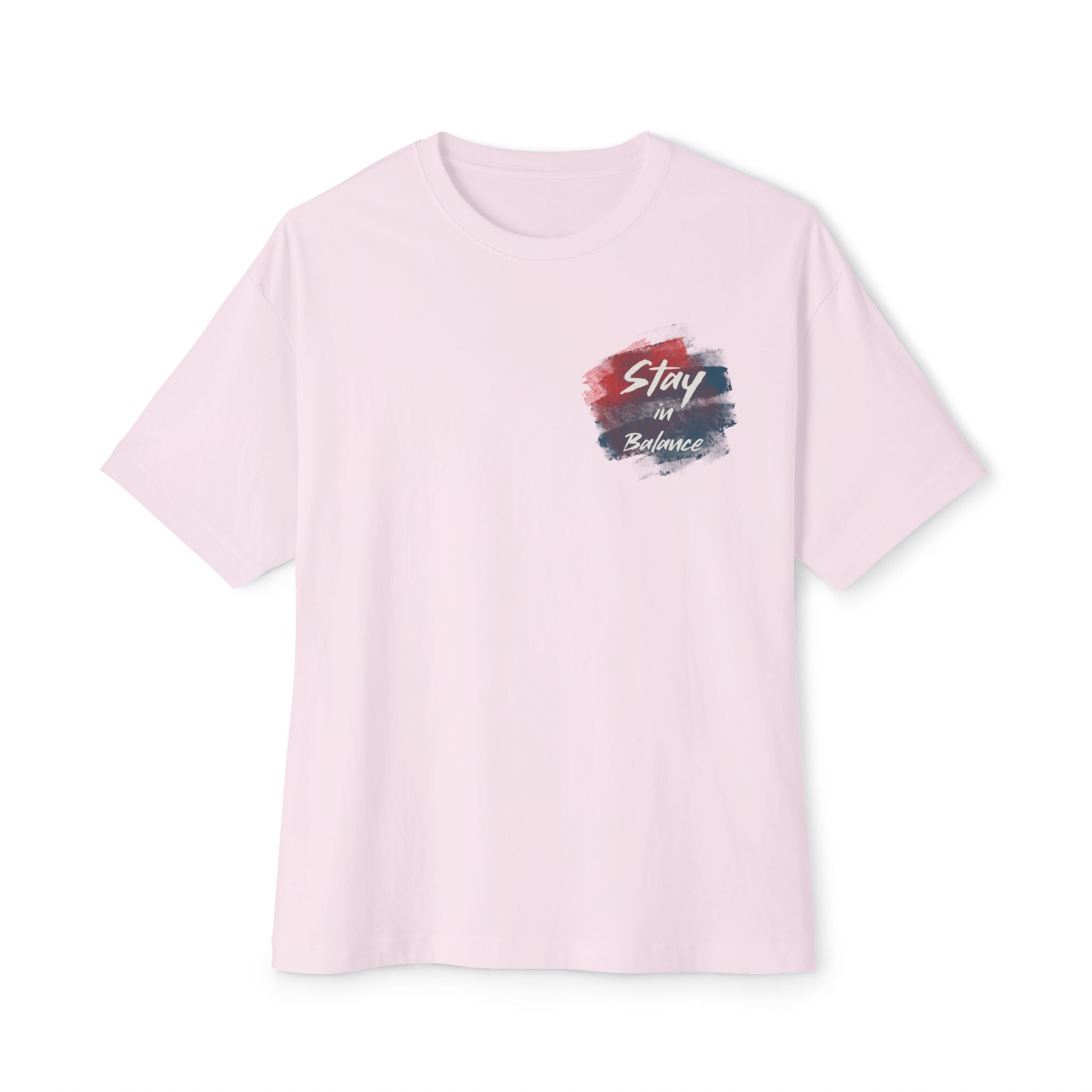 Stay in Balance, Zen design Graphic Oversized T-Shirt