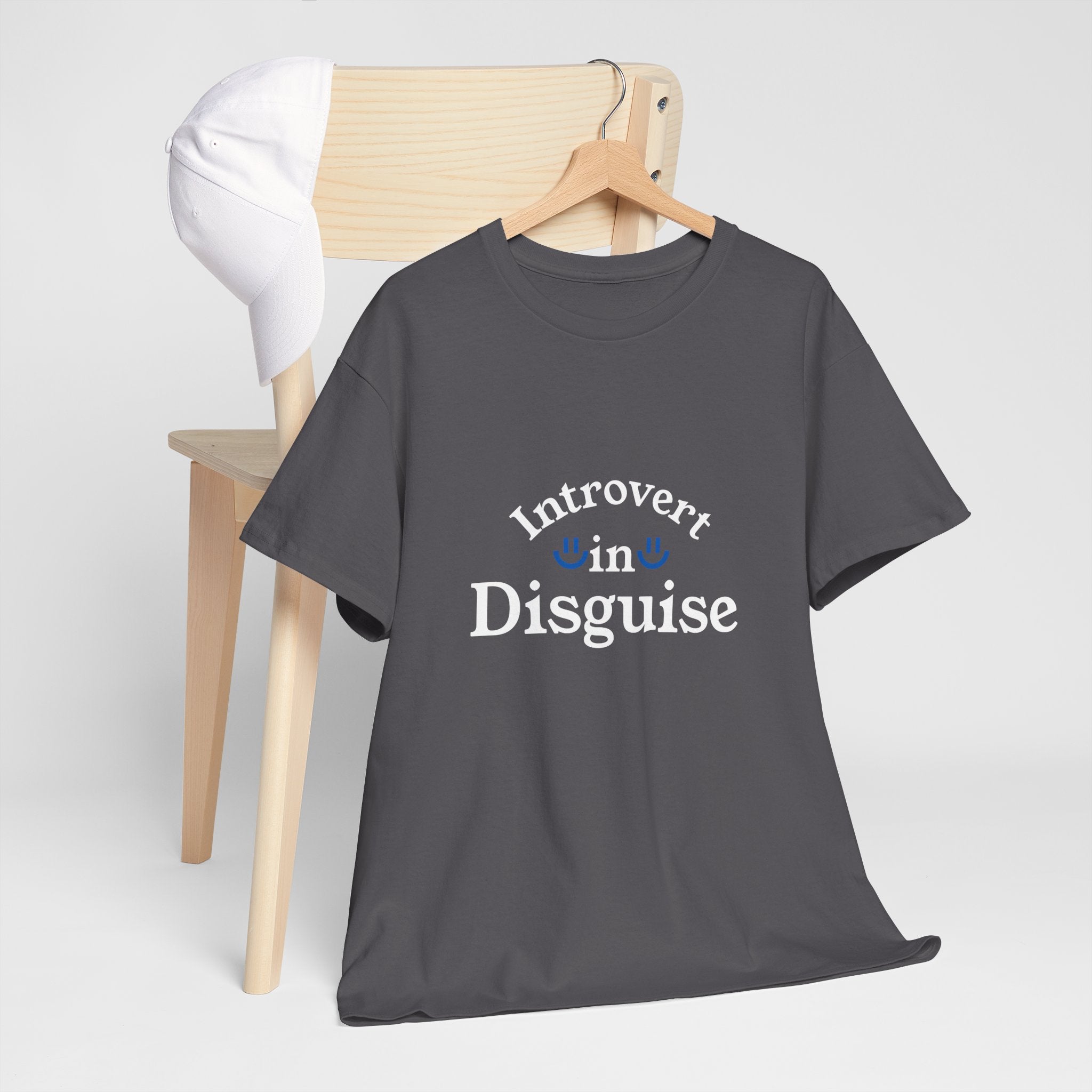 Introvert in Disguise Unisex Tee, Funny  Introverts T-Shirt