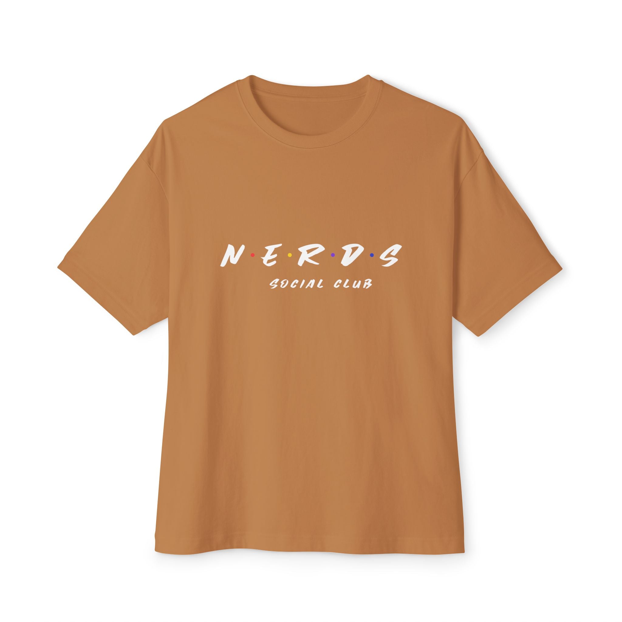 Nerds Social Club Unisex Oversized Tee - Casual Wear
